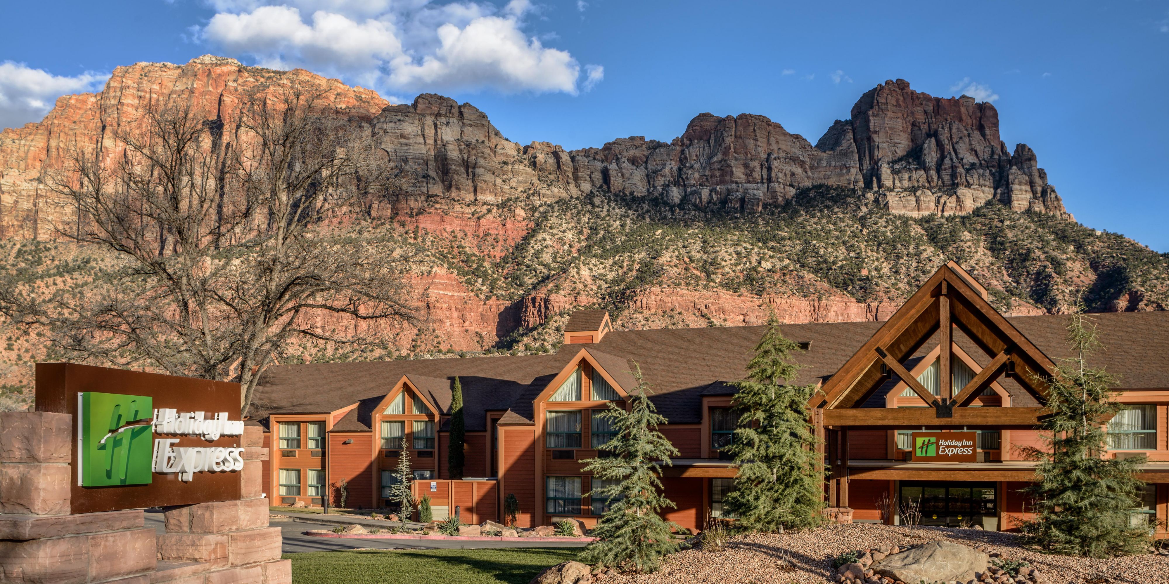 Holiday Inn Express Springdale Zion Natl Pk Area Map & Driving