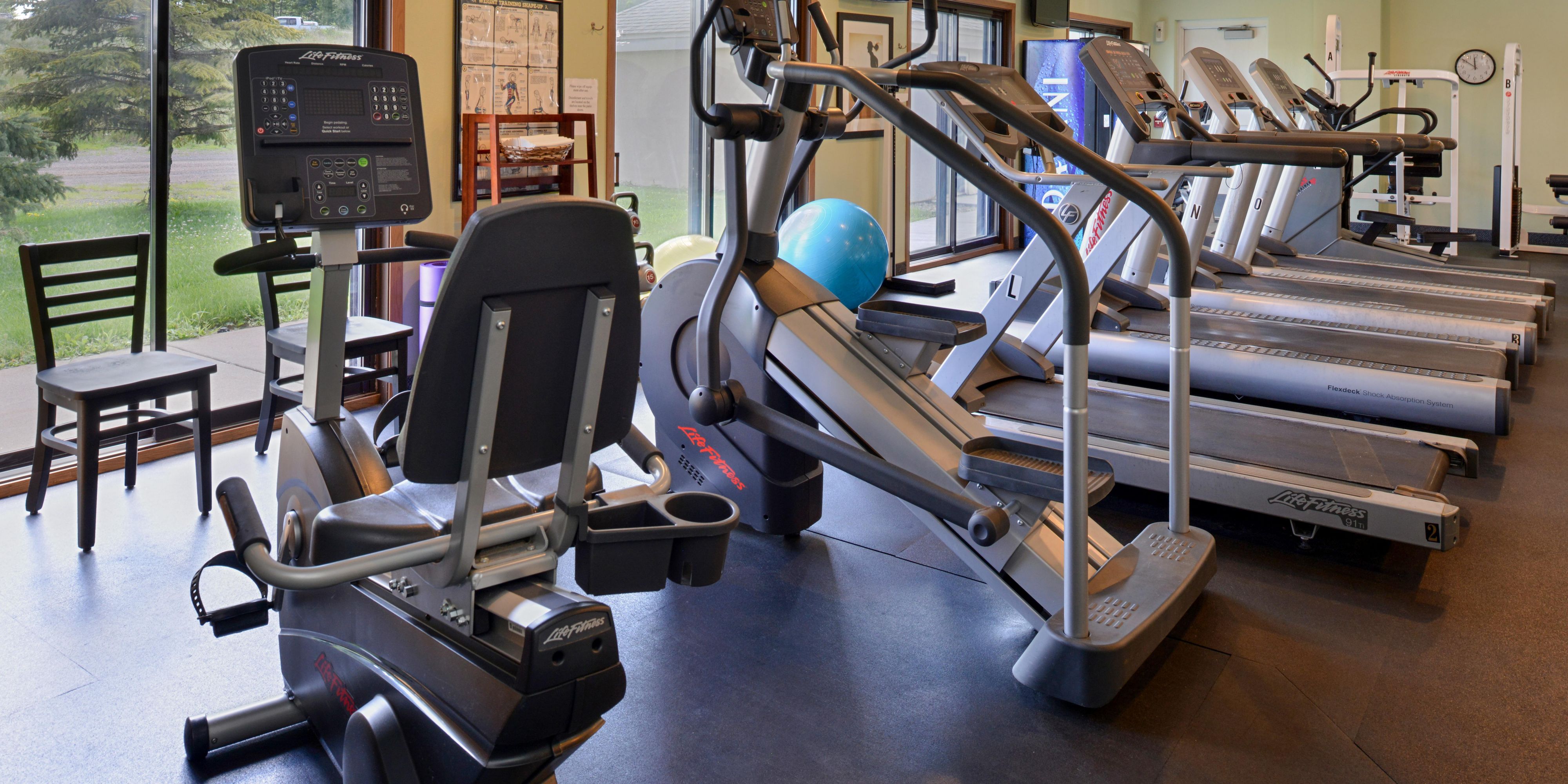 Fit travelers, don't sweat it, we've got you covered! You're welcome to go for a swim in our heated indoor pool or enjoy an invigorating workout in our complimentary Fitness Center. You'll find treadmills, elliptical machines, free weights or a stationary bicycle available just for you! Stay smart and fit when you stay with us!