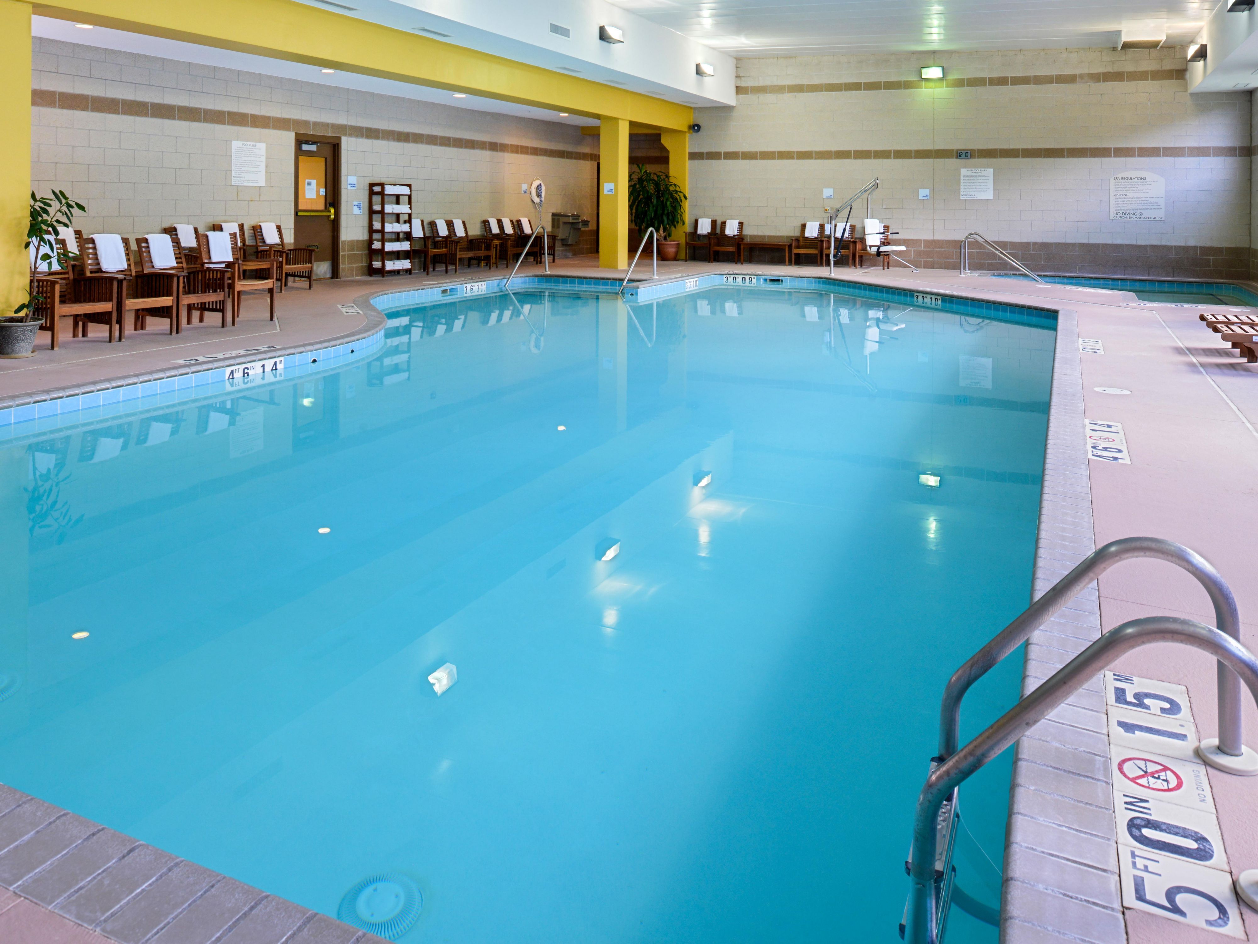 Our swimming pool is a perfect retreat for health and wellness.