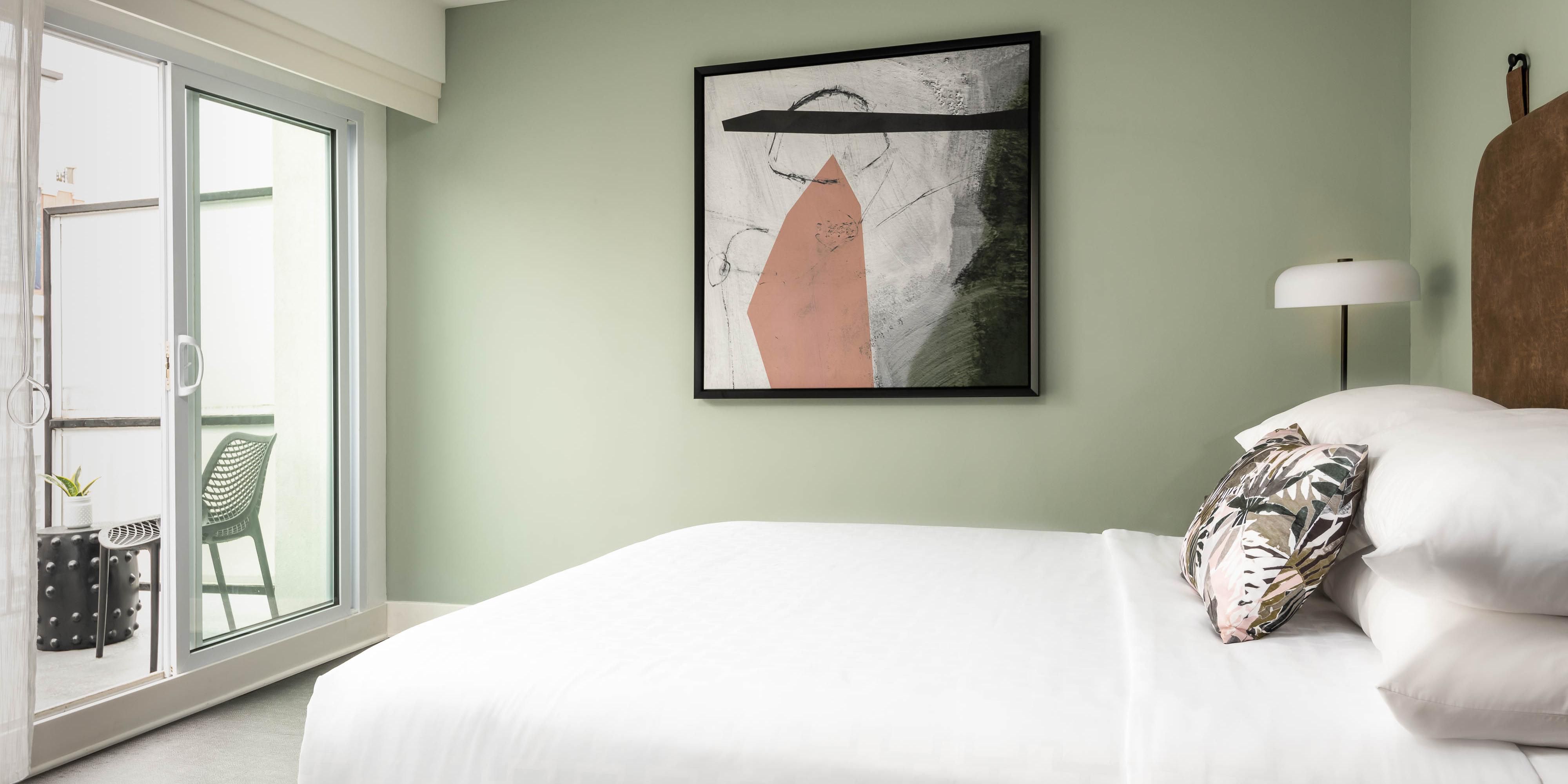 King Bed with Balcony