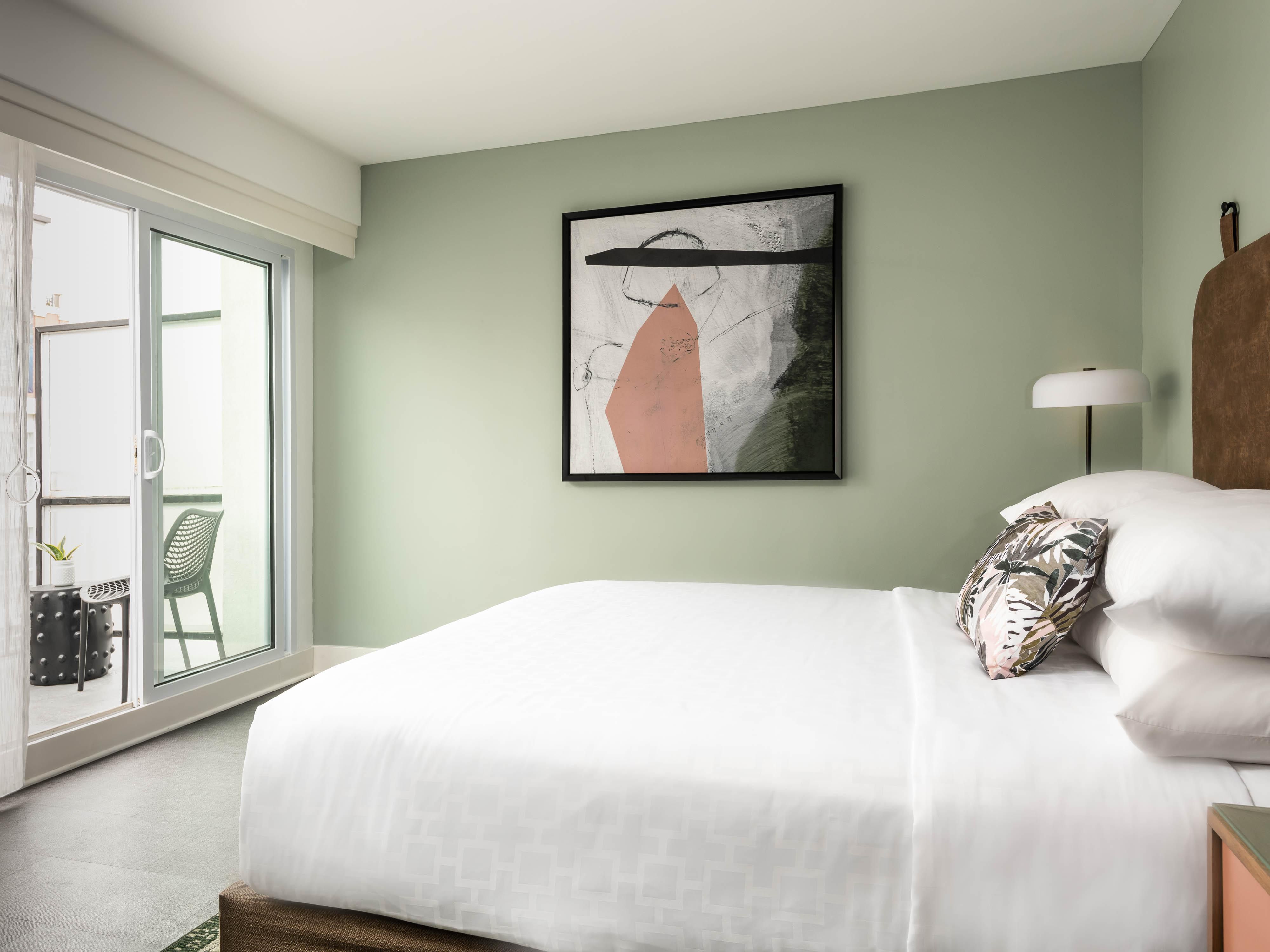 King Bed with Balcony
