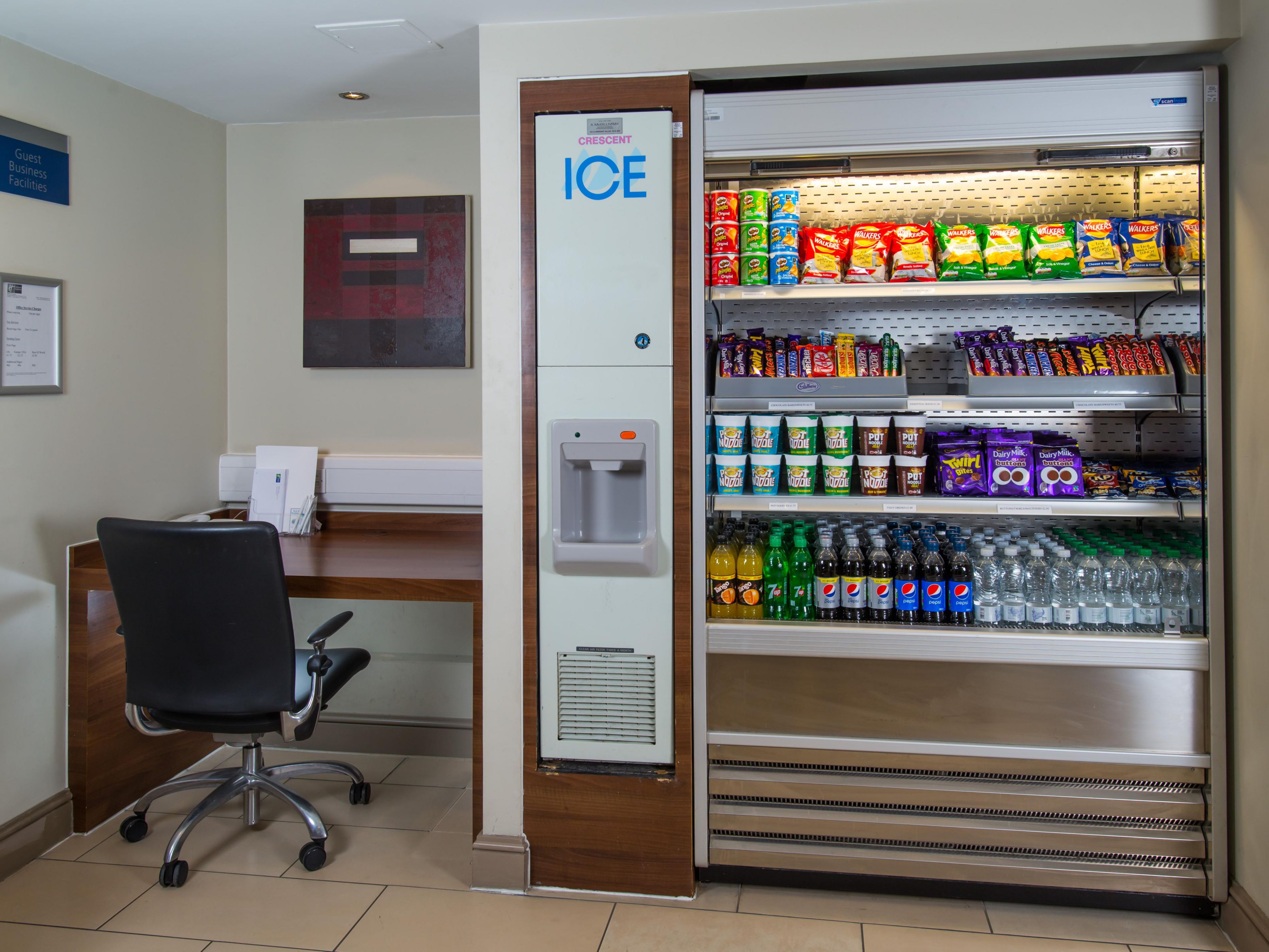 Work remotely at our business centre with free Wi-Fi