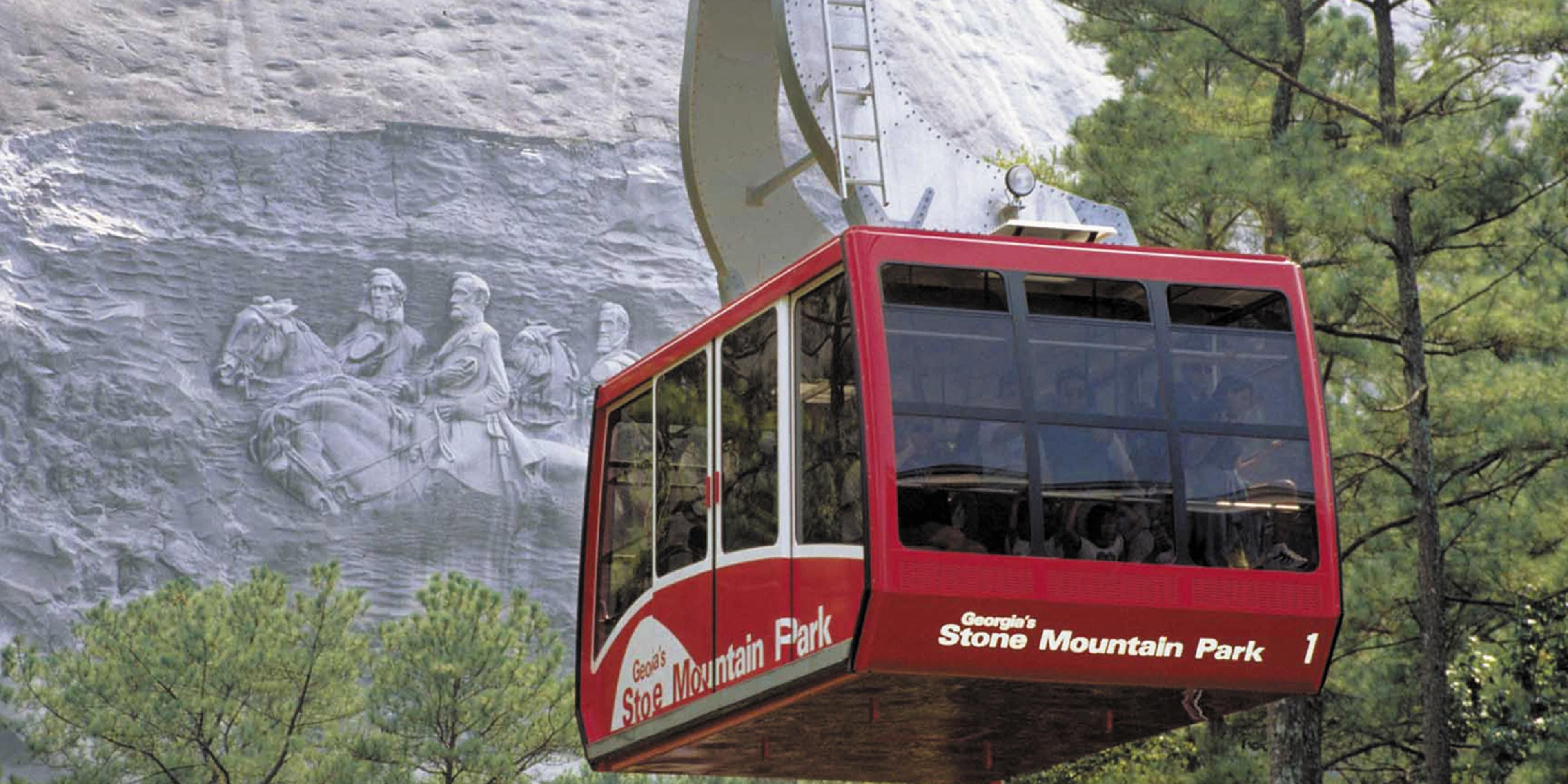 Hotel is located a short distance from the parks entrance. Park offers family activities, recreational options, plus many natural & historic sights.