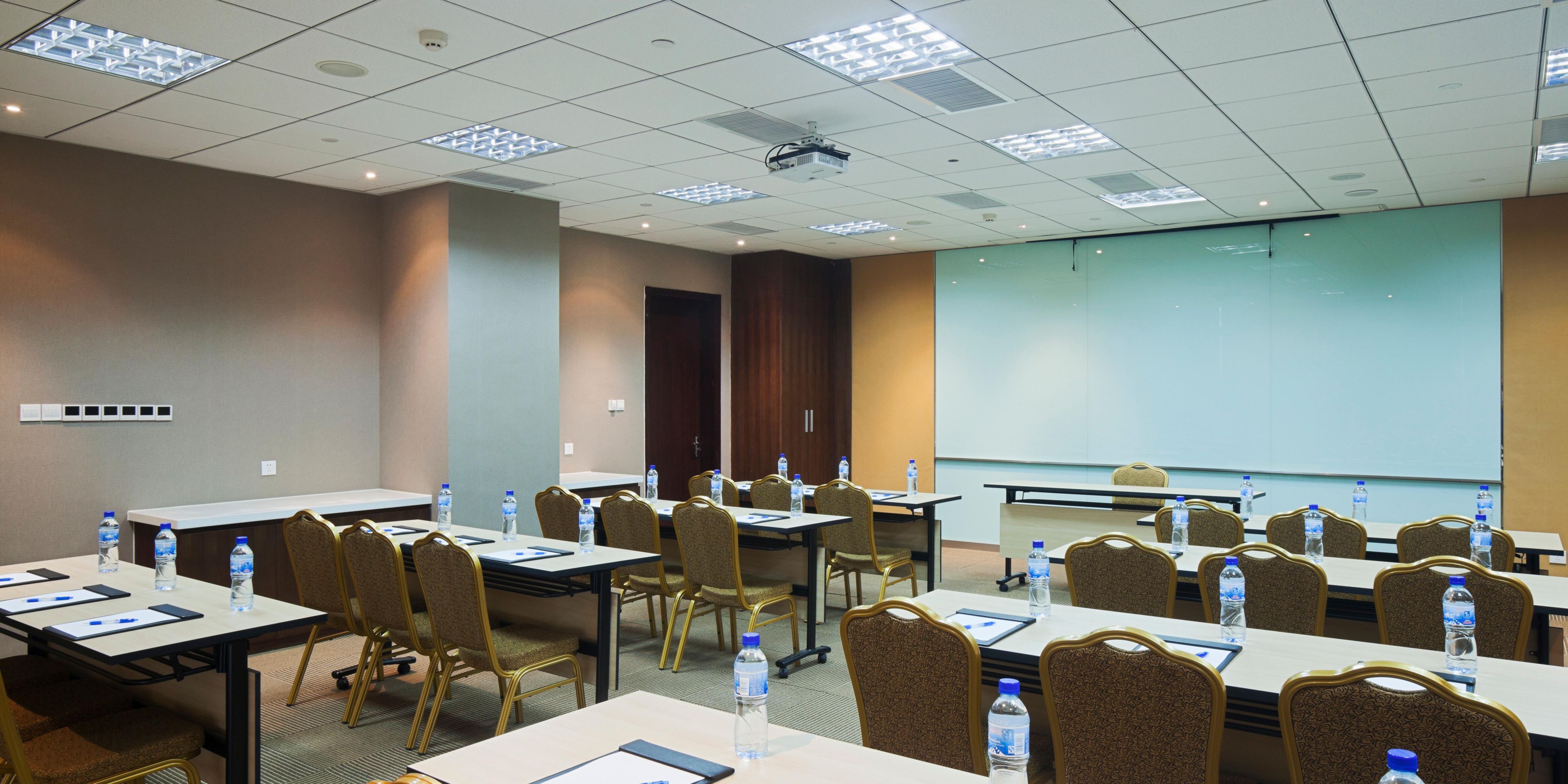 The hotel has two meeting rooms, which can be used for meetings or meals