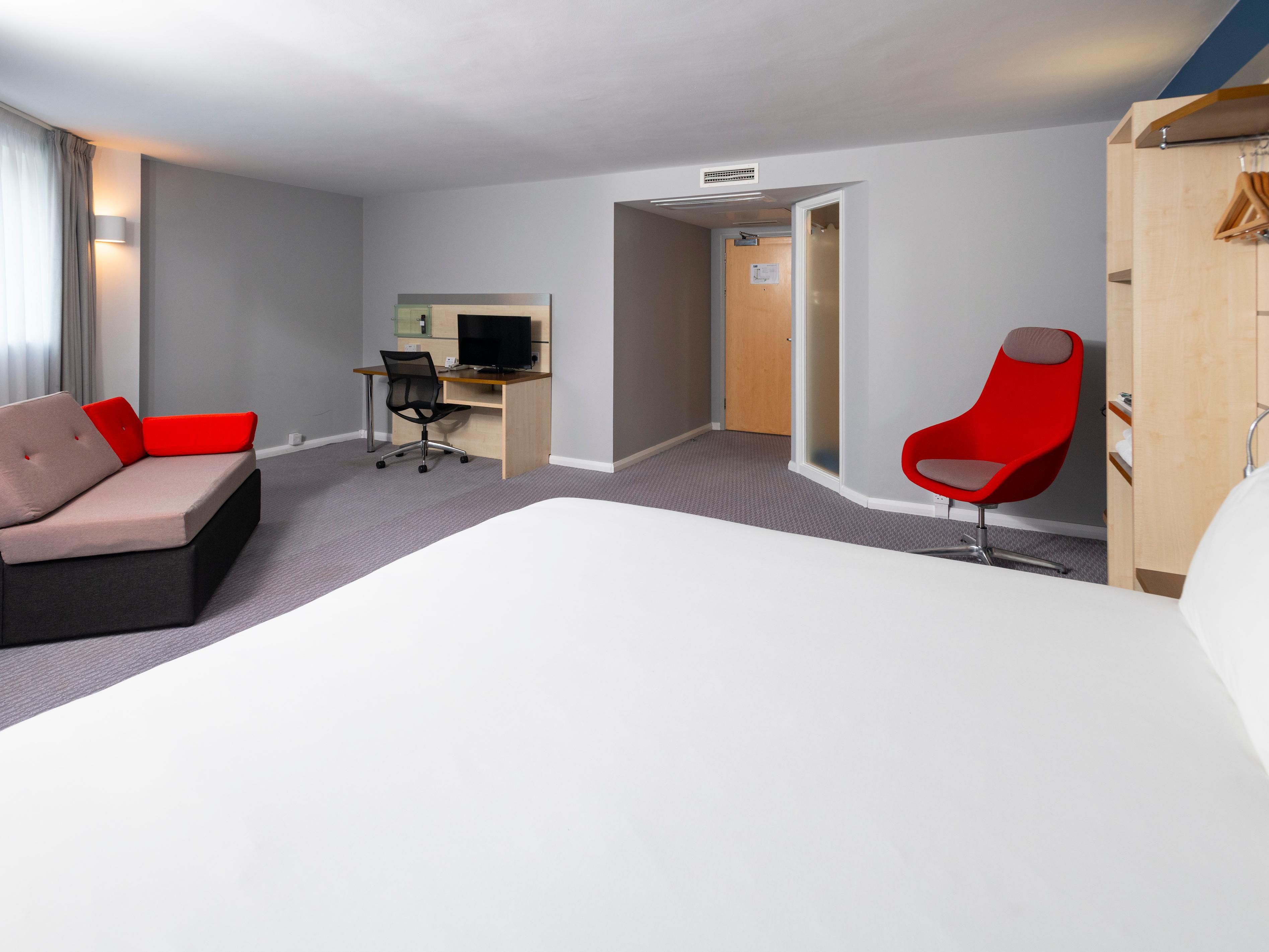 Nestled just a 5-minute stroll from Swindon Railway Station, our hotel offers seamless travel with direct trains to London every 20 minutes. Reach the capital in just 50 minutes or explore the region effortlessly. Perfectly positioned for travelers seeking swift, reliable transport links right at their doorstep.