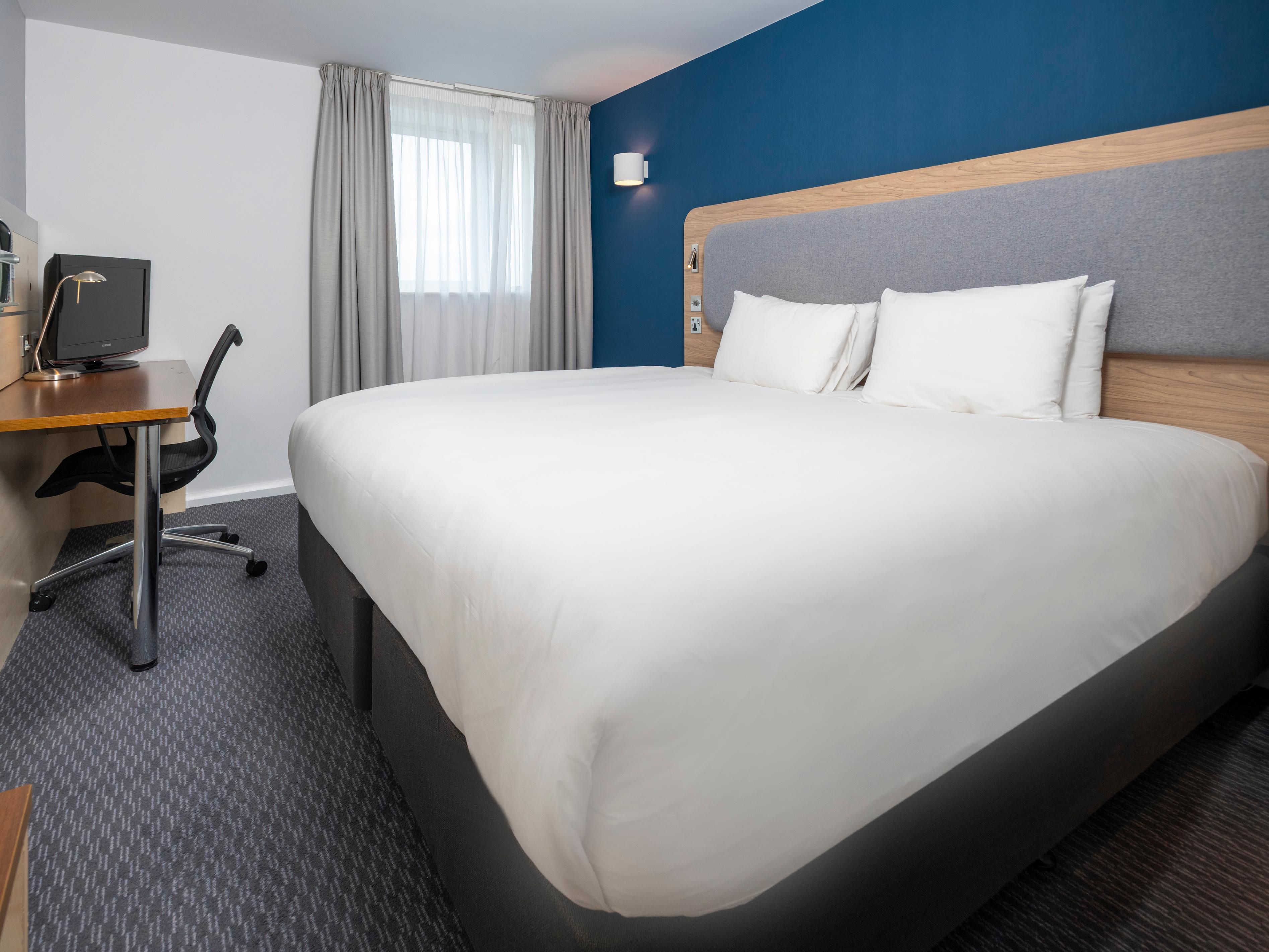 Nestled just a 5-minute stroll from Swindon Railway Station, our hotel offers seamless travel with direct trains to London every 20 minutes. Reach the capital in just 50 minutes or explore the region effortlessly. Perfectly positioned for travelers seeking swift, reliable transport links right at their doorstep.