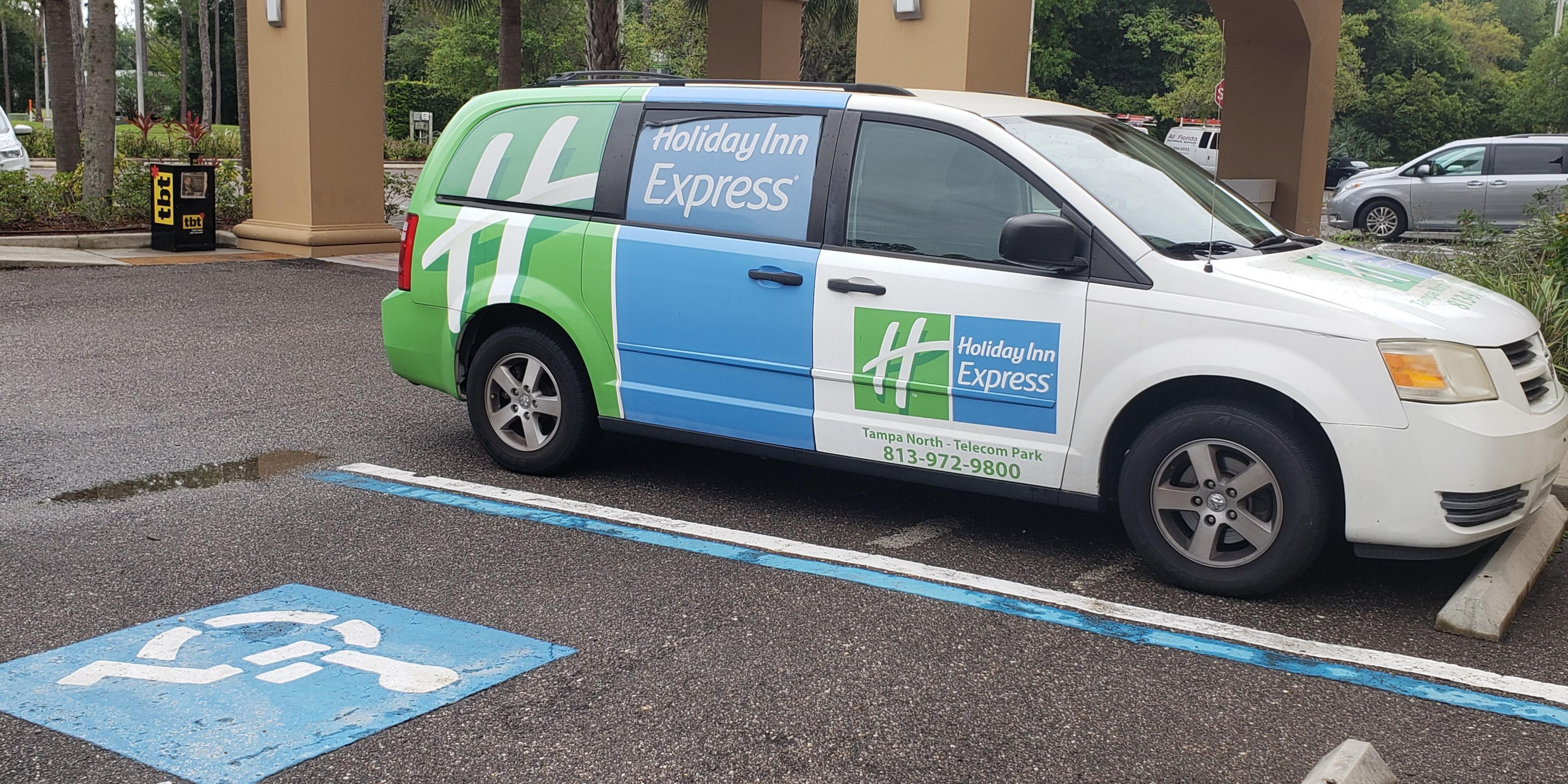 Needing transportations to go to local attractions? No worries! We provide complimentary shuttle services within a 5-mile radius. 