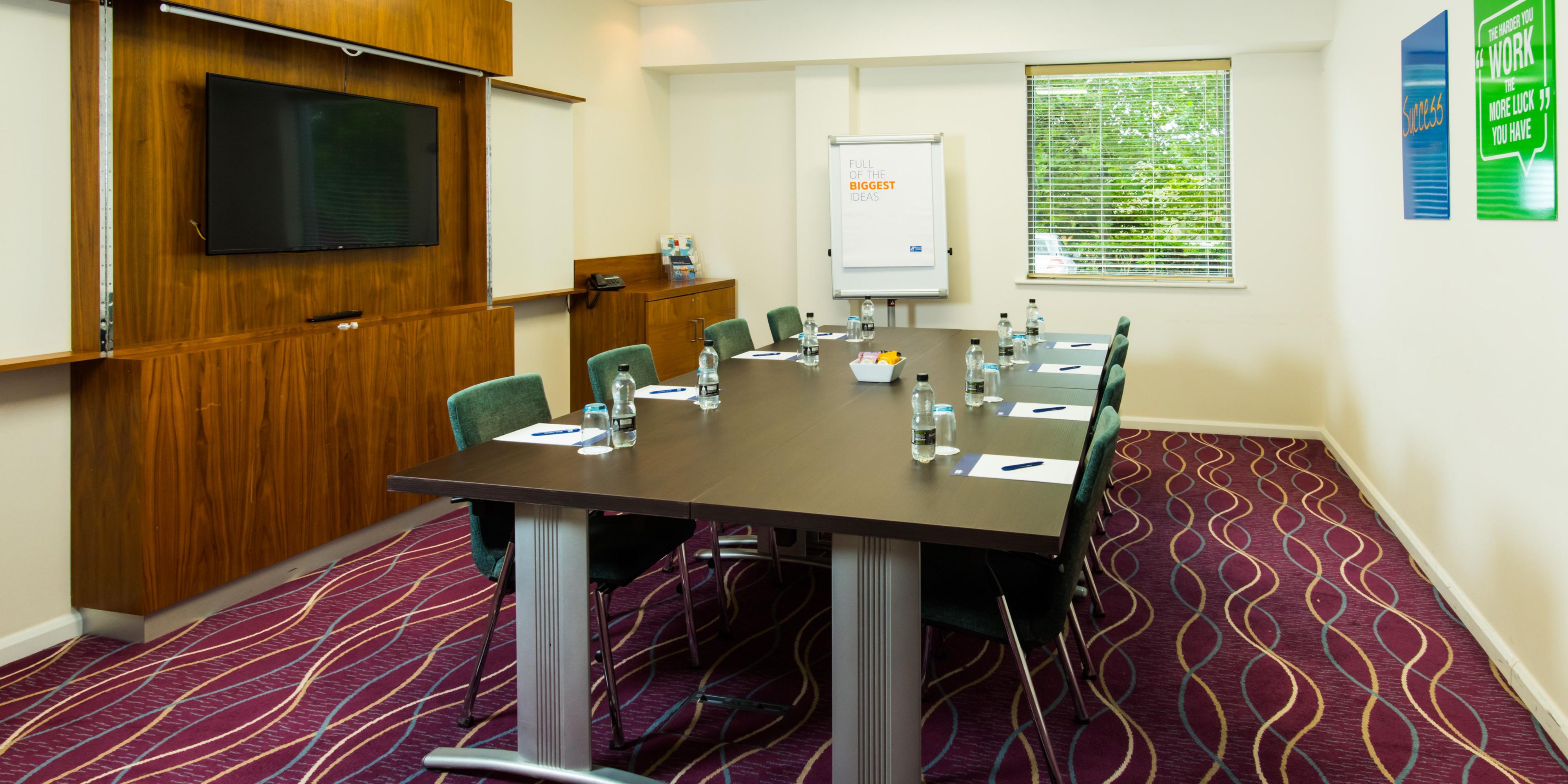 If zoom-fatigue is setting in and you know the value of face-to-face meetings, Holiday Inn Express Tamworth provides modern conference rooms, lunches and accommodation for those travelling from further afield.