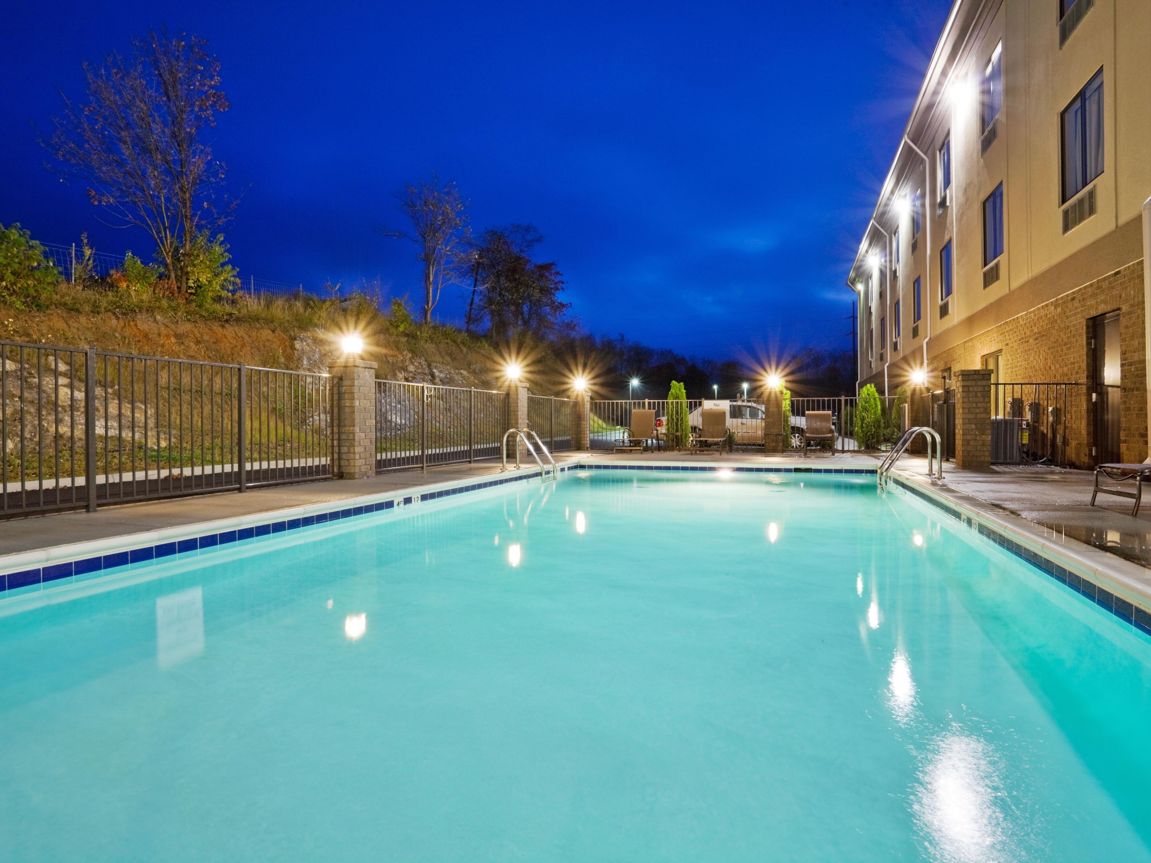 Relax In Our Outdoor Seasonal Pool