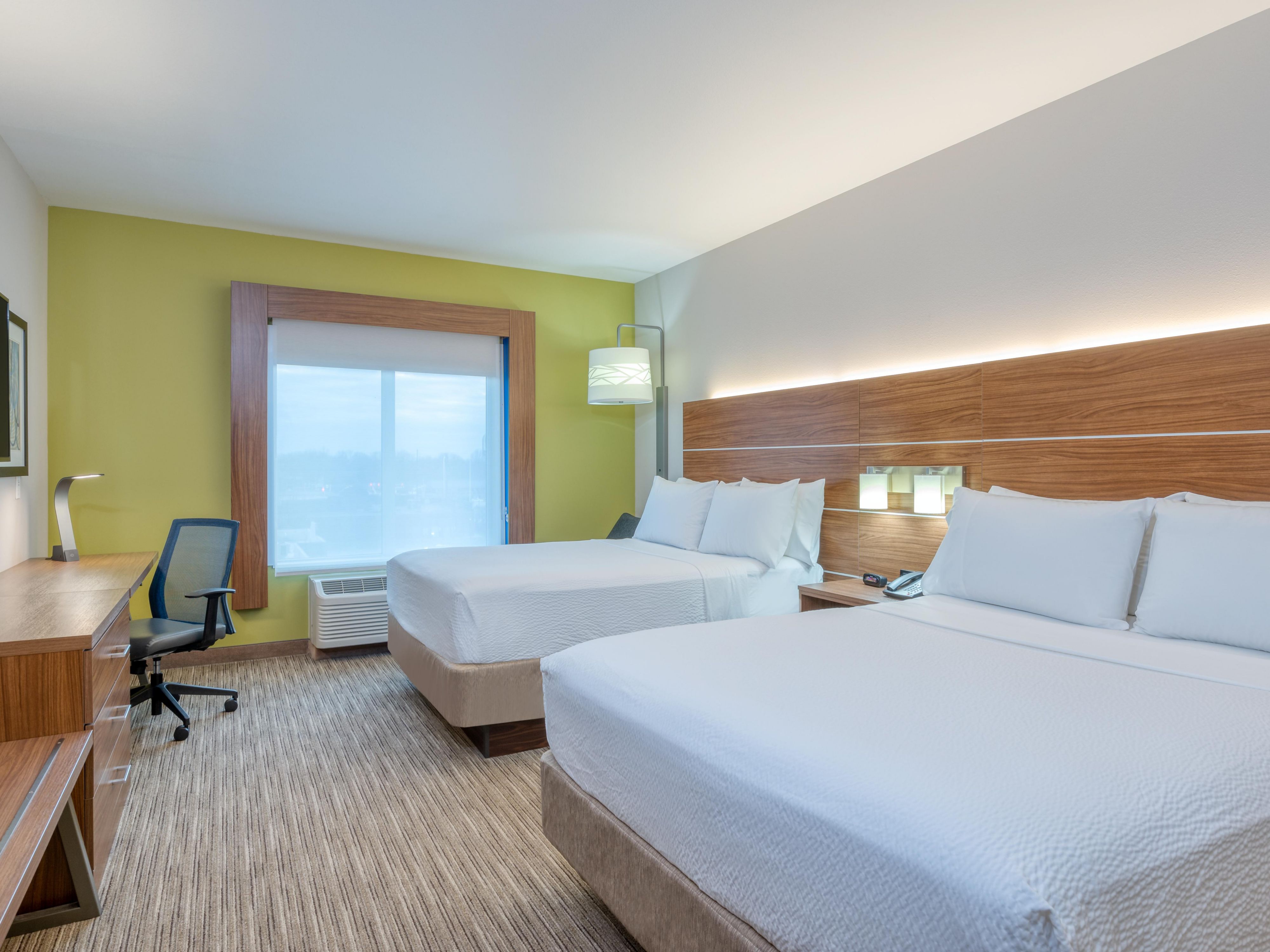 Our Queen rooms are ready for your next friend or family adventure