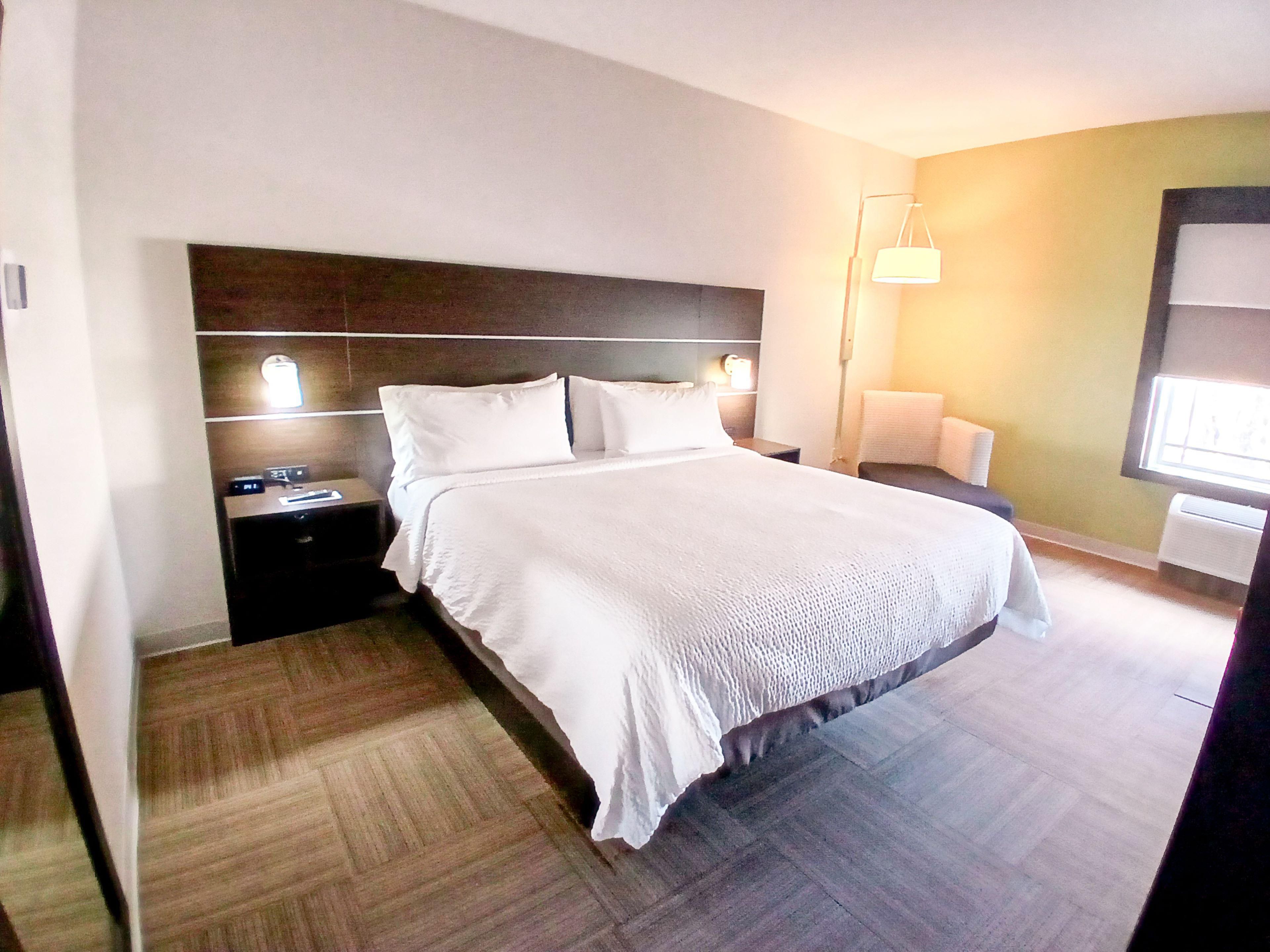 All of our guestrooms offer mini fridges and microwaves. 