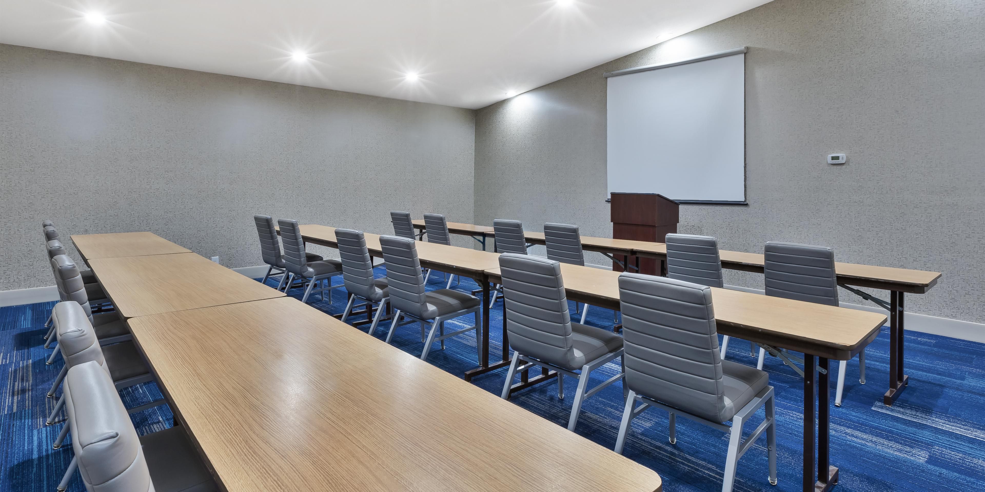 Our attractively decorated meeting rooms can accommodate up to 80 people. The Saint Clair Room and the Huron Room are perfect for board meetings, training or seminars. Our staff will work with you every step of the way to see that your event is a success.