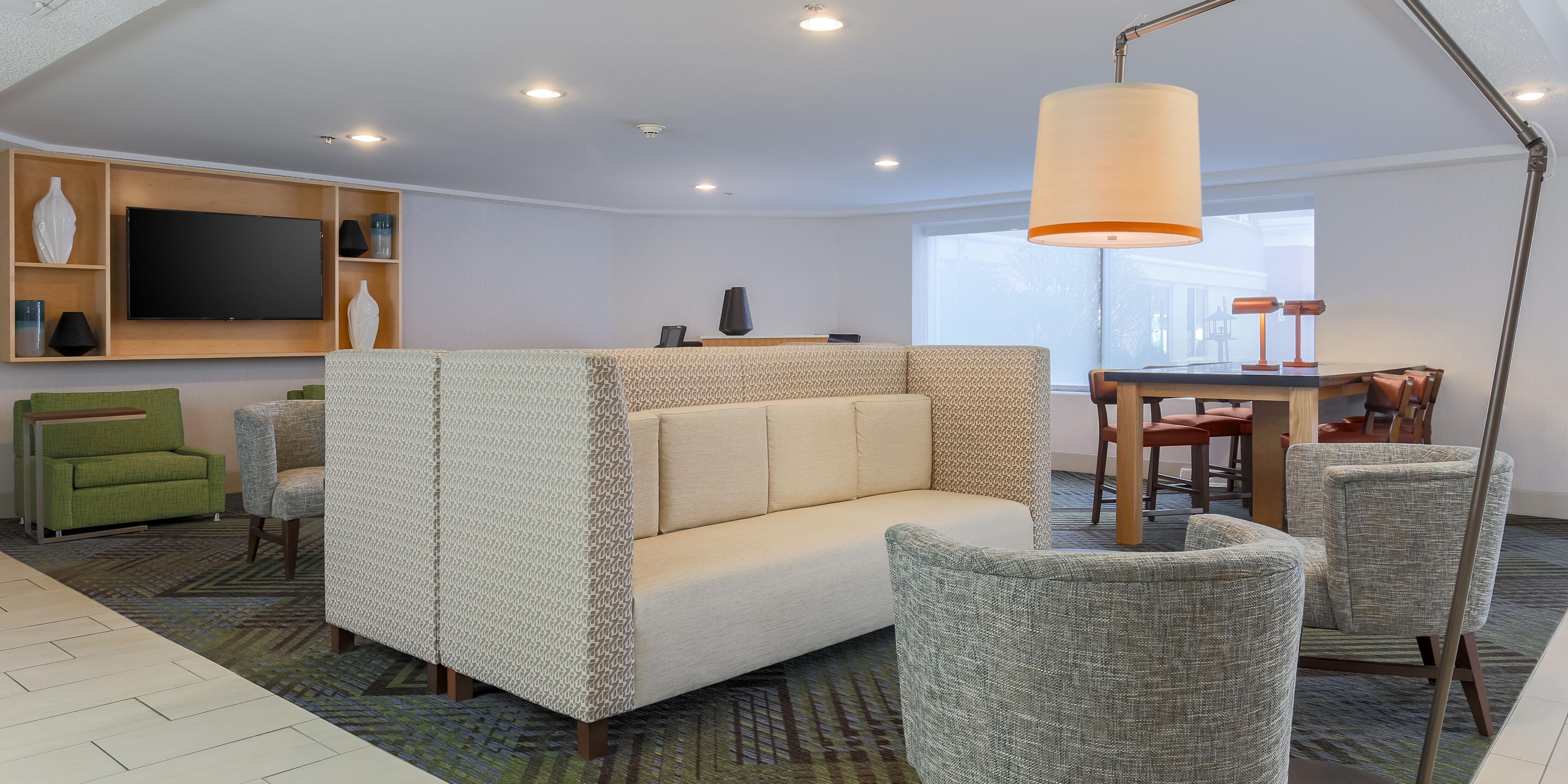 Our hotel is across the street from Mayfair Mall. Take in a movie at the AMC Theater. Shop Macy's, American Eagle, Apple, Aveda, Banana Republic, Chico's, Barnes & Noble, Crate & Barrel, Eddie Bauer and many more. Contact Mayfair Mall for COVID-19 procedures. 