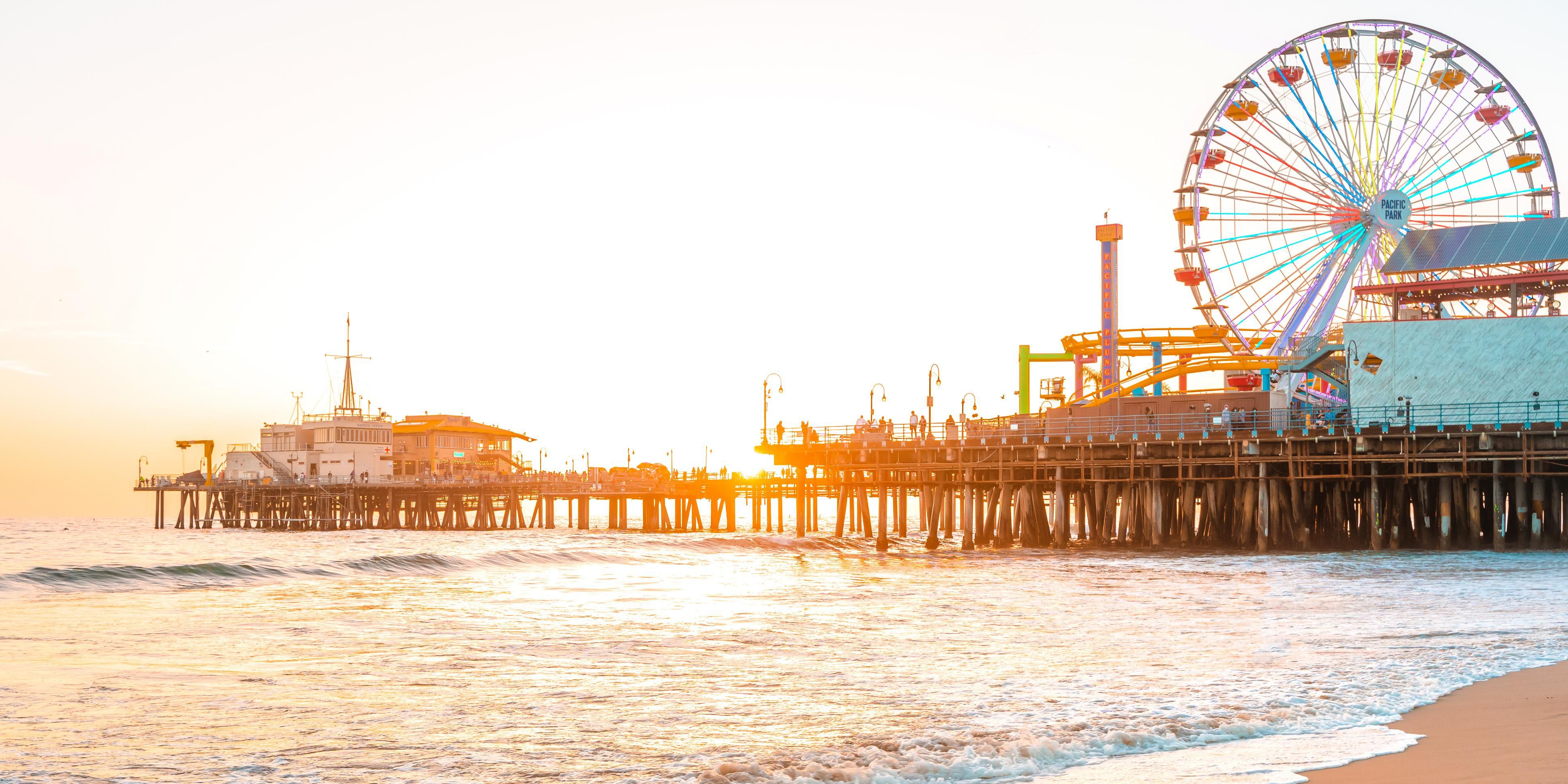 Spend the day in beautiful Santa Monica and discover all the Santa Monica Pier has to offer. Have fun on the pier with rides, attractions, treat shops and delicious eats from local restaurants. The Santa Monica Pier offers fun for the entire family. Book your stay with us today- Santa Monica Pier is just a short drive from the hotel. 