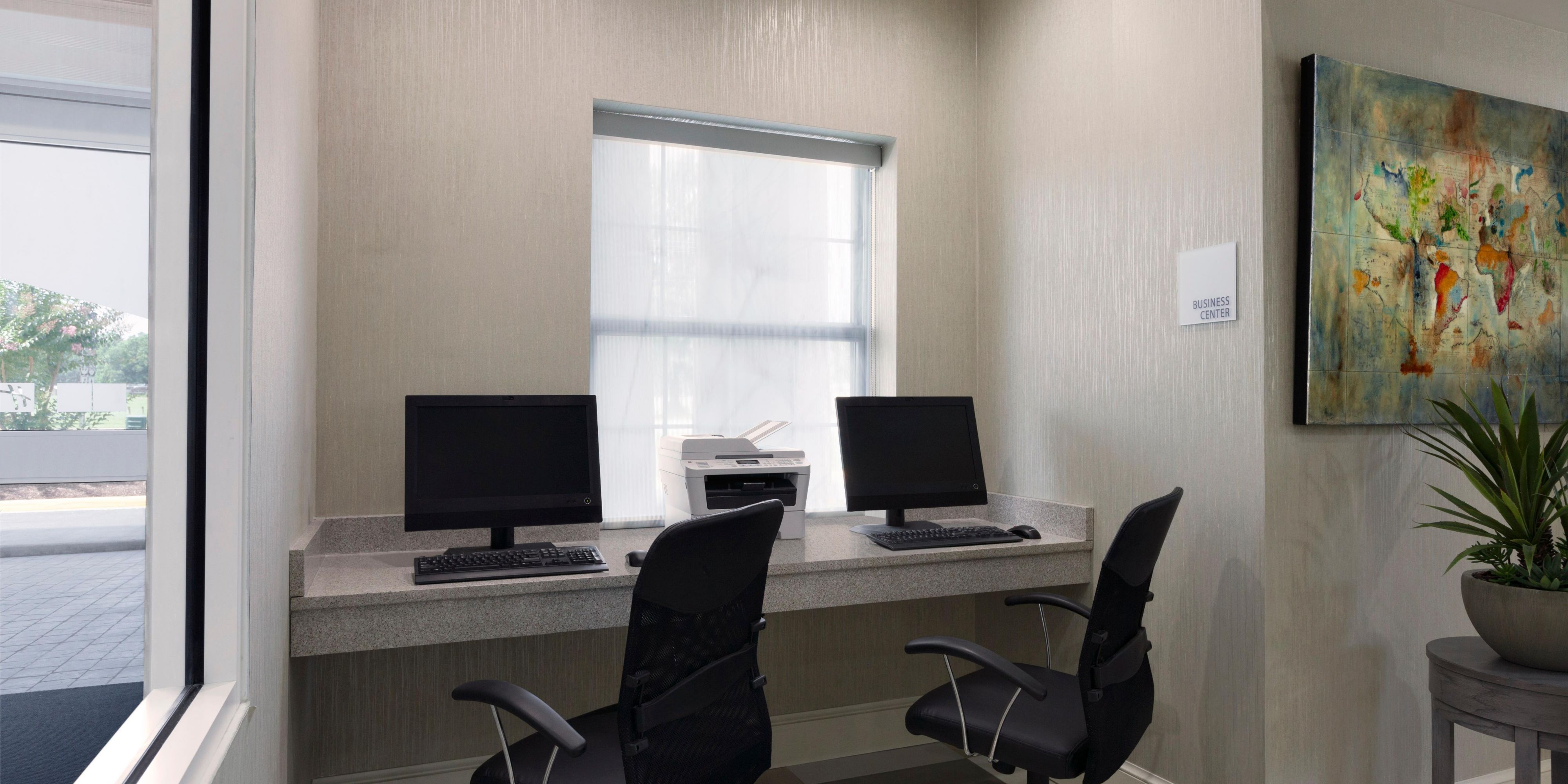 The Holiday Inn Express Williamsburg North lets Corporate Travelers “Express” Themselves!  With Executive & Suite Room Layouts, Complimentary Wi-Fi, Parking, & A Hot, Fresh Full Breakfast we're Your Corporate Headquarters to host your travel needs. Don't forget to call about our Corporate Discounts available at (757) 220-0062