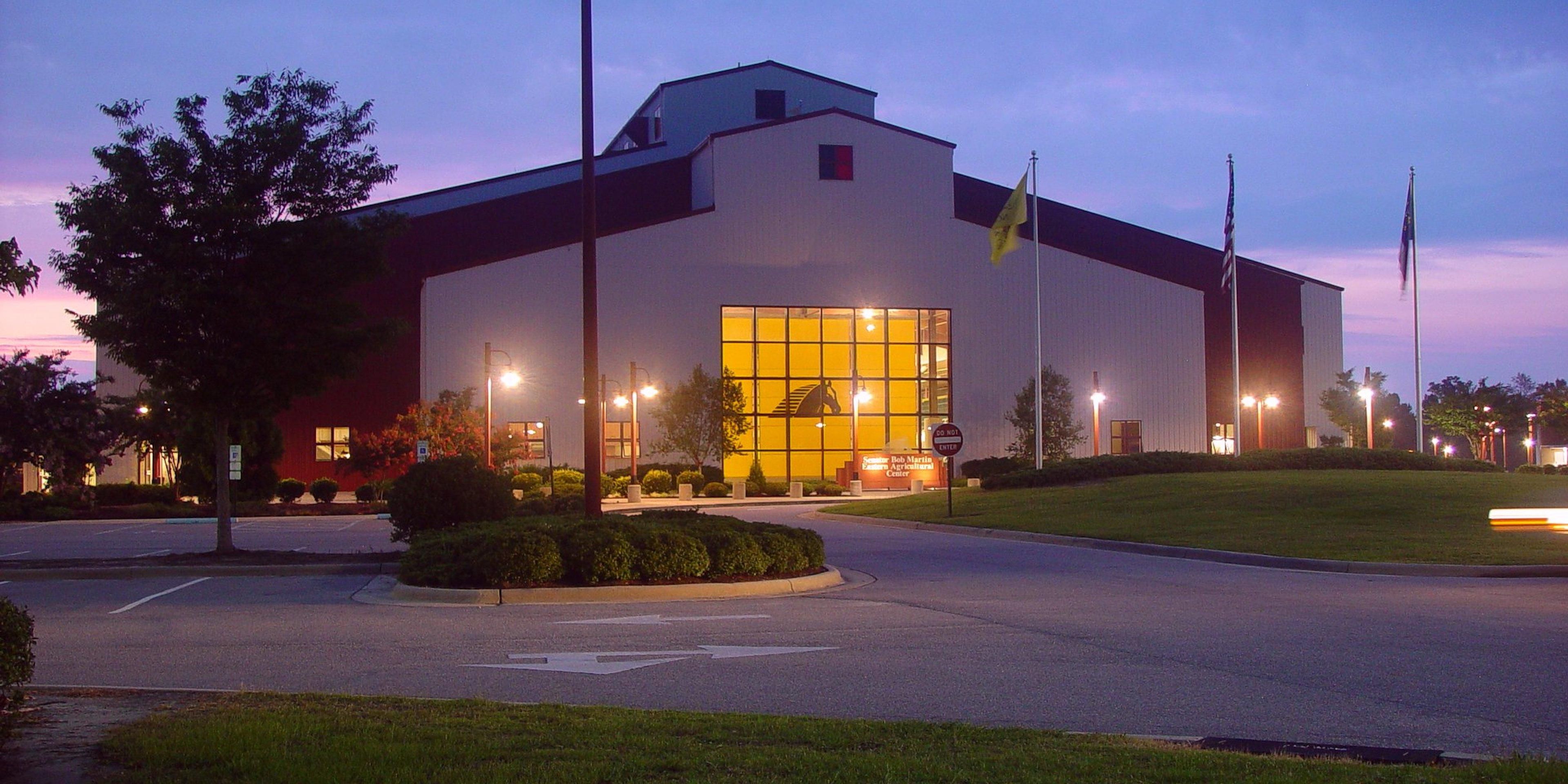 We are the closest hotel to the Bob Marin Eastern Agricultural Center - it's actually across the road!  They mostly host horseshows and kart racing events.  Stay with us for the most convenient, comfortable stay.
