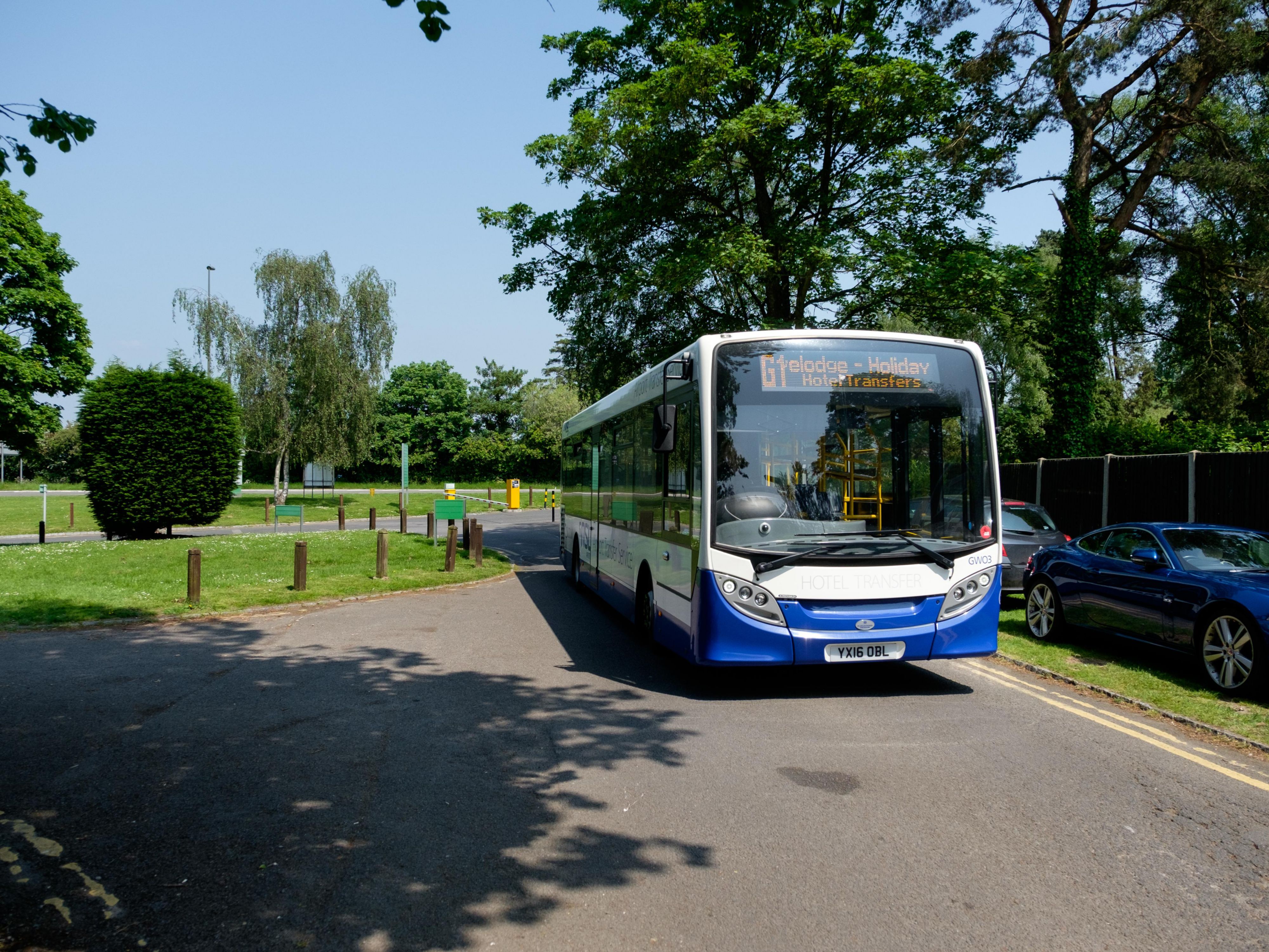 Take the stress out of travelling to Gatwick Airport. The Hoppa Shuttle service operates between the hotel and both the South and North terminal 24 hours a day. South Terminal Bus stop 9 ground level & North Terminal Bus stop 8 ground level, approximately every 15 minutes. Shuttle schedule available on request. Shuttle charges apply.