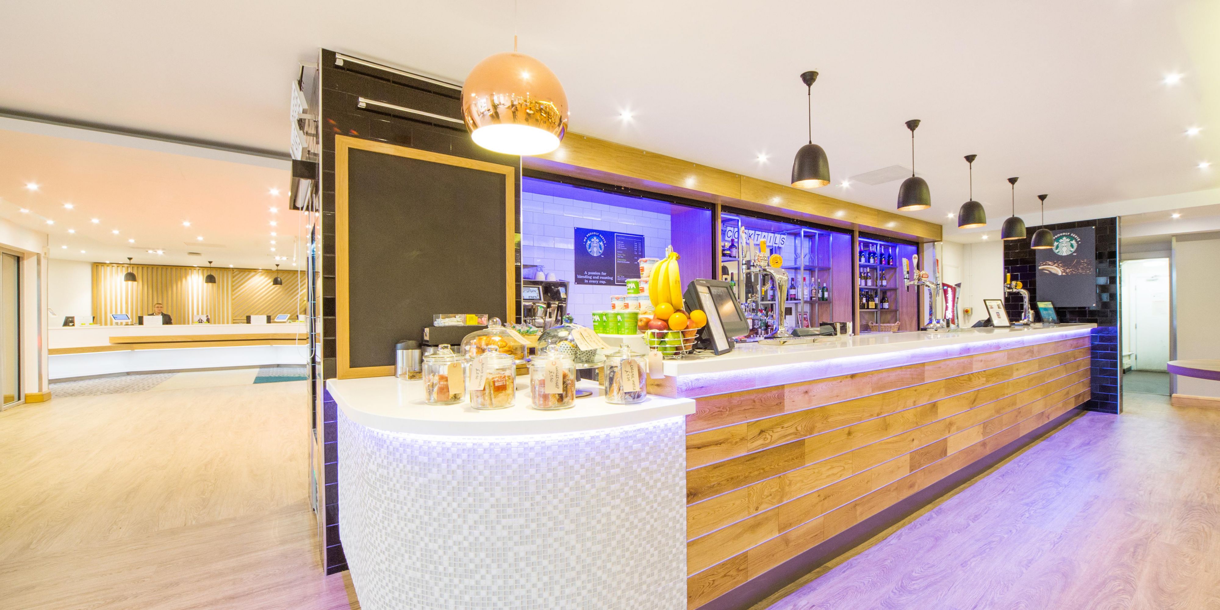 Enjoy a drink from our hotel bar