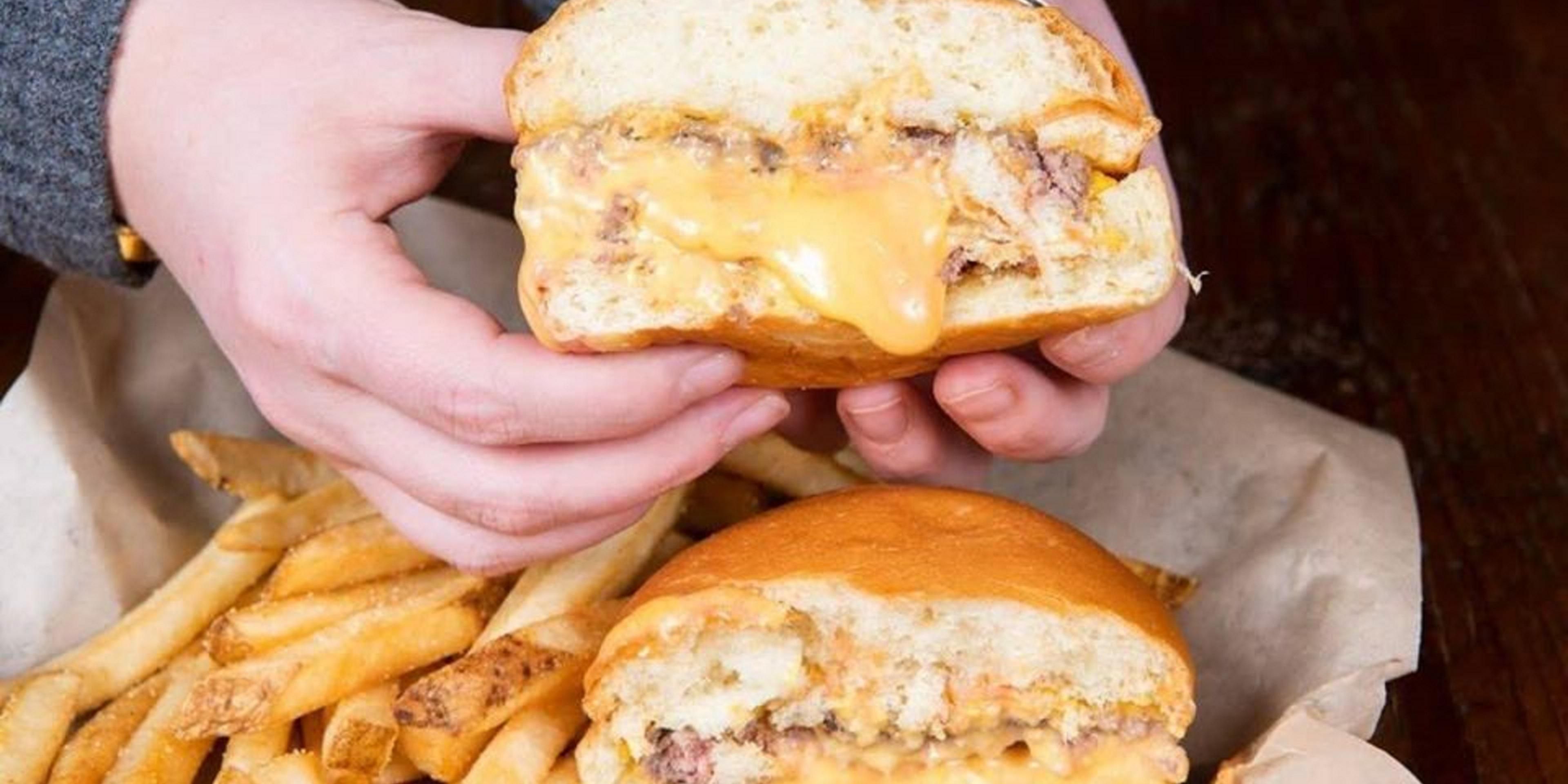 Try our delicious Jucy Lucy!