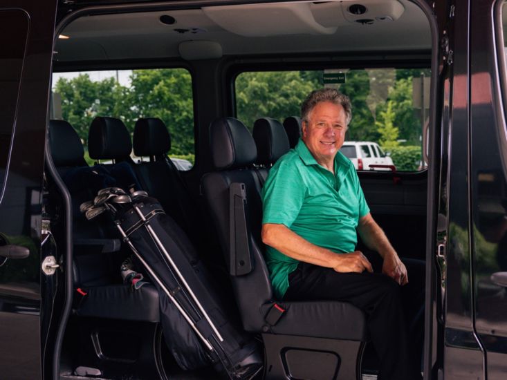 Hop on hop off complimentary shuttle