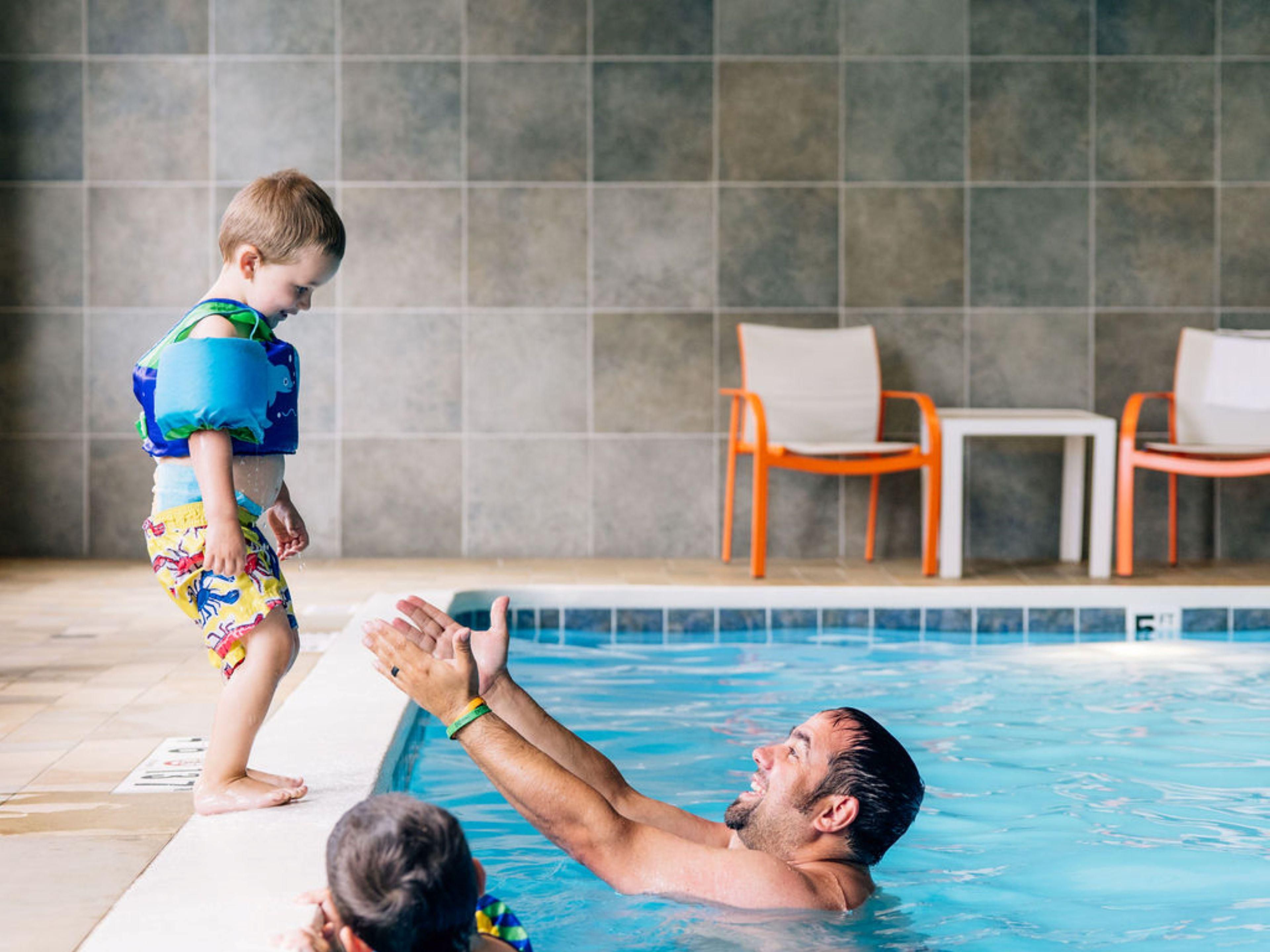 Indoor pool at Holiday Inn Grand Rapids Downtown