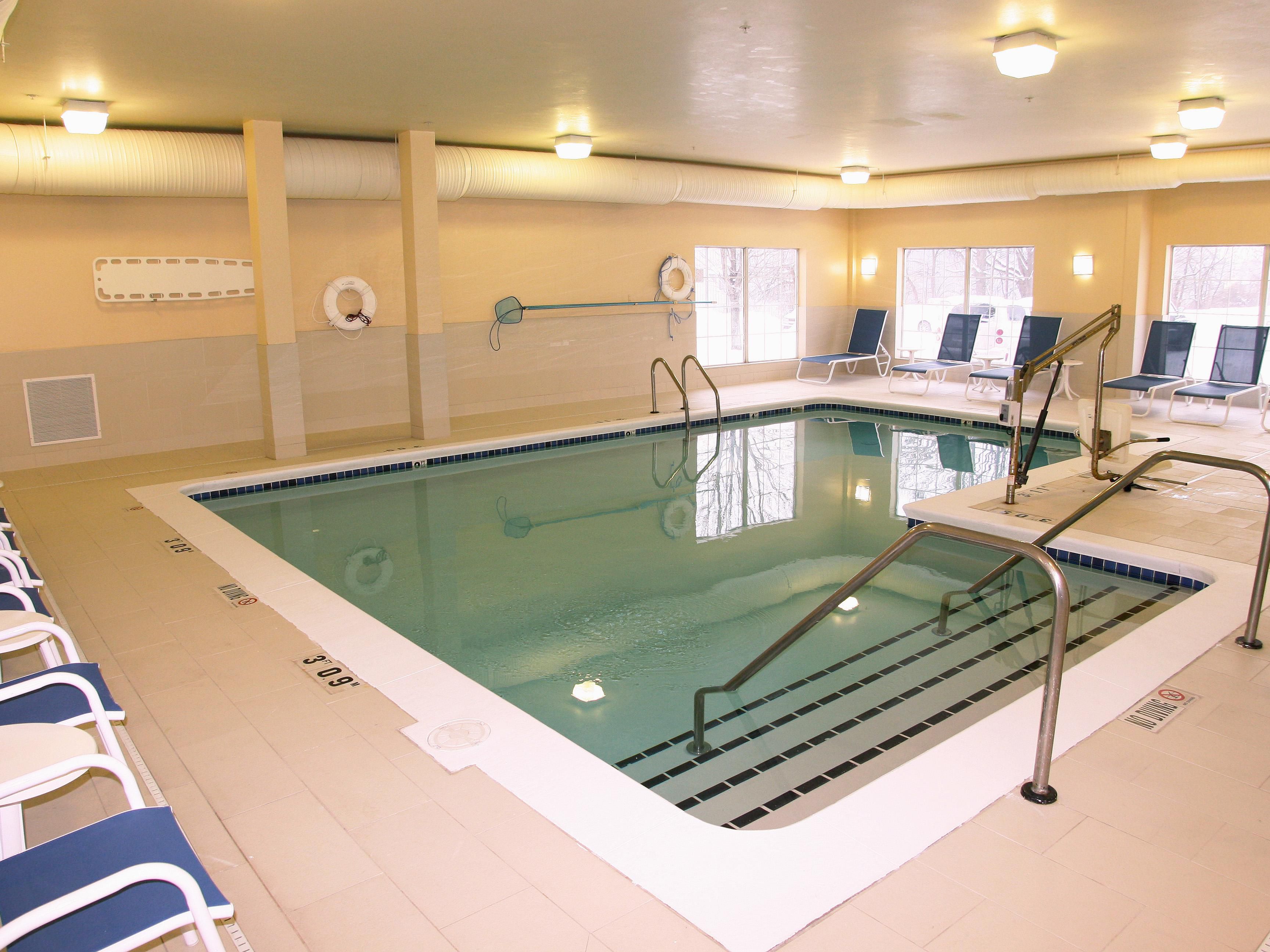 Take a morning swim, get a workout in, or just relax after a long day on the road. With our indoor pool and Fitness Center, our Grand Rapids hotel gives you the space to move, recharge, and settle in at your own pace.