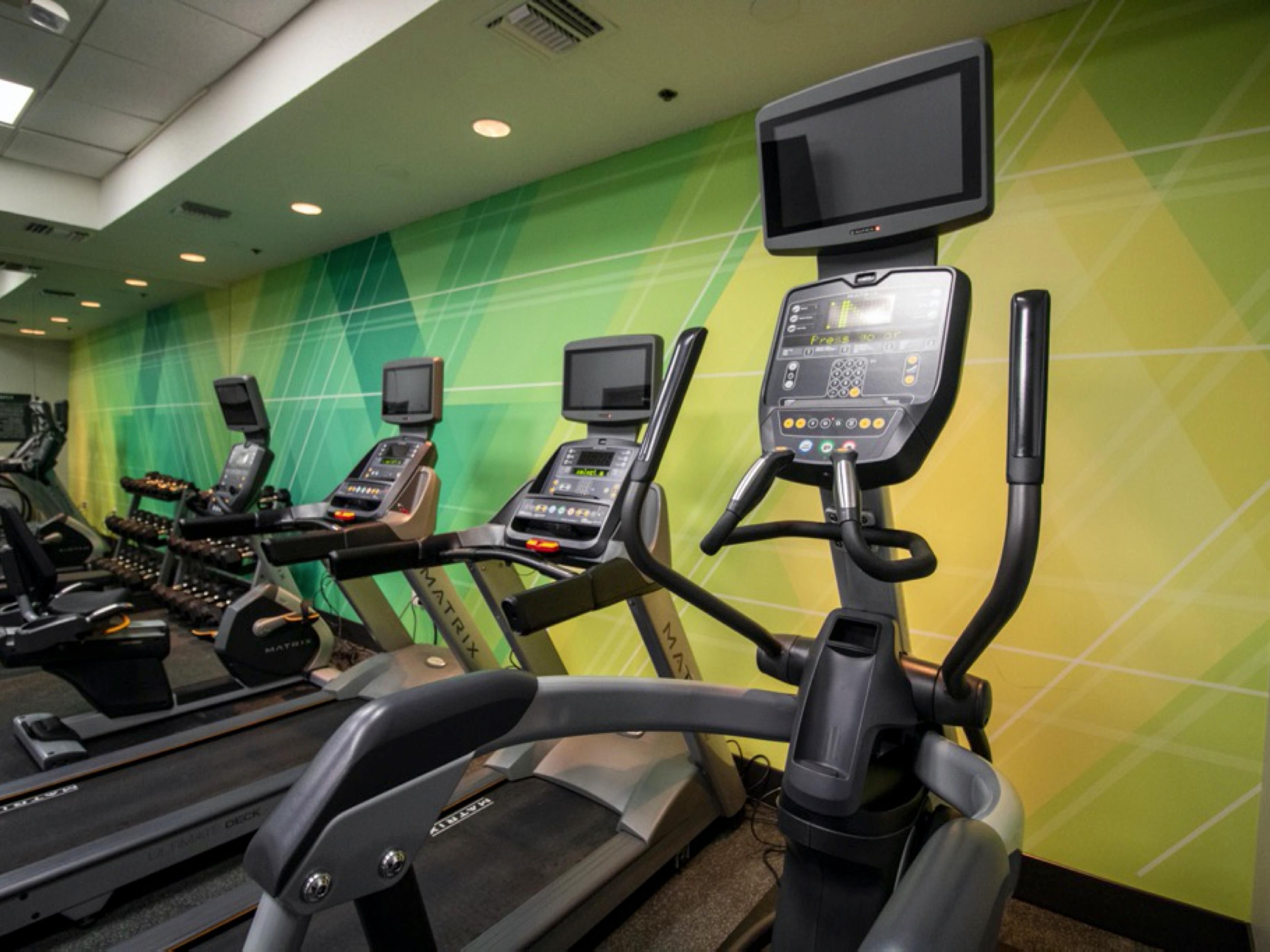 State of the art equipement to keep you on the go!