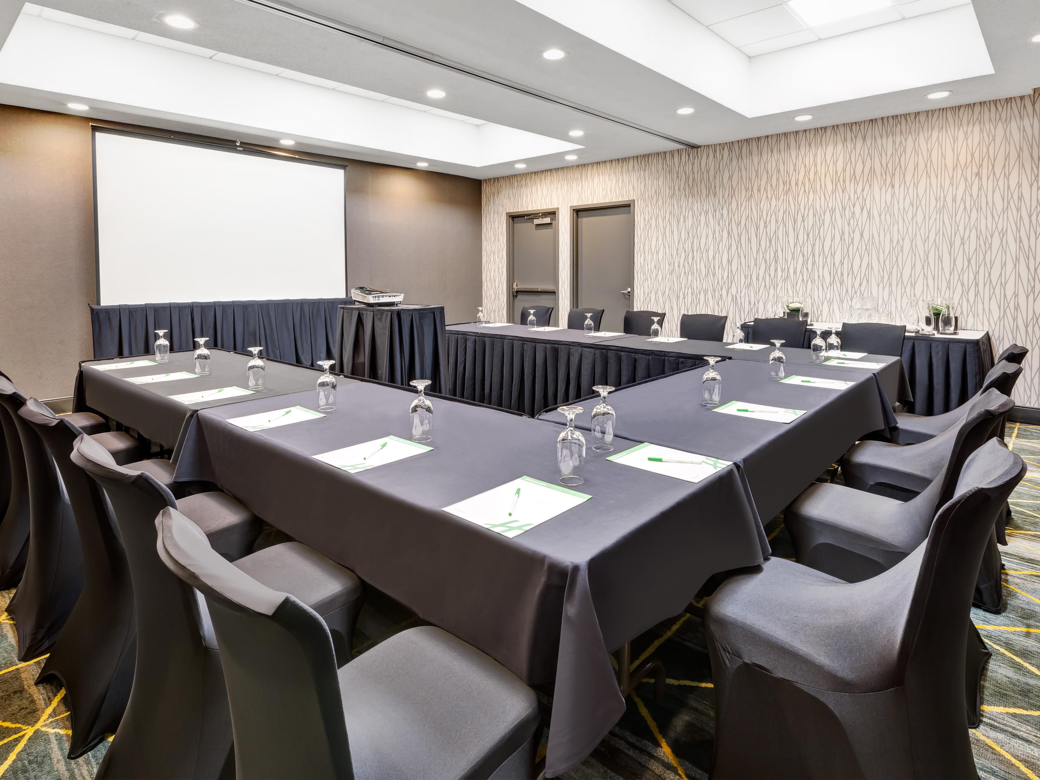 Elevate your events in downtown Grand Rapids with over 1,263 square feet of versatile meeting space. Perfect for business meetings, conferences, and celebrations, we offer flexible venues, catering services, and modern amenities to create unforgettable experiences!
