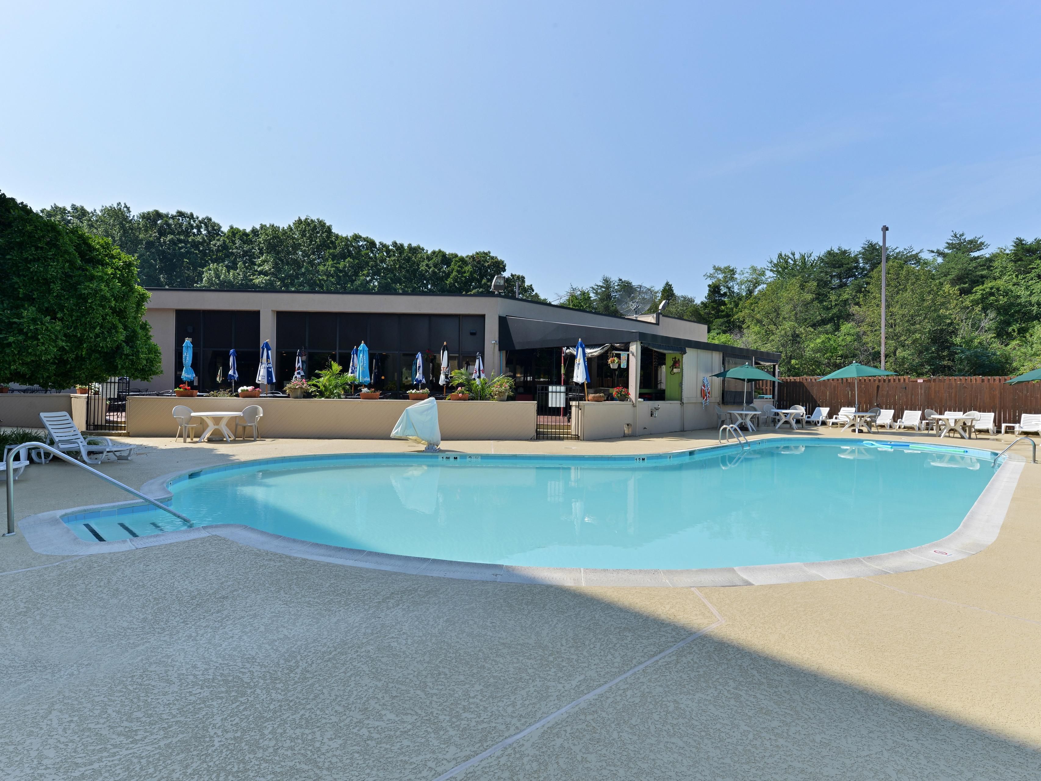 Our Outdoor Swimming Pool is open 10am-10pm daily, weather permitting.
From Memorial Day Weekend until Labor Day Weekend.