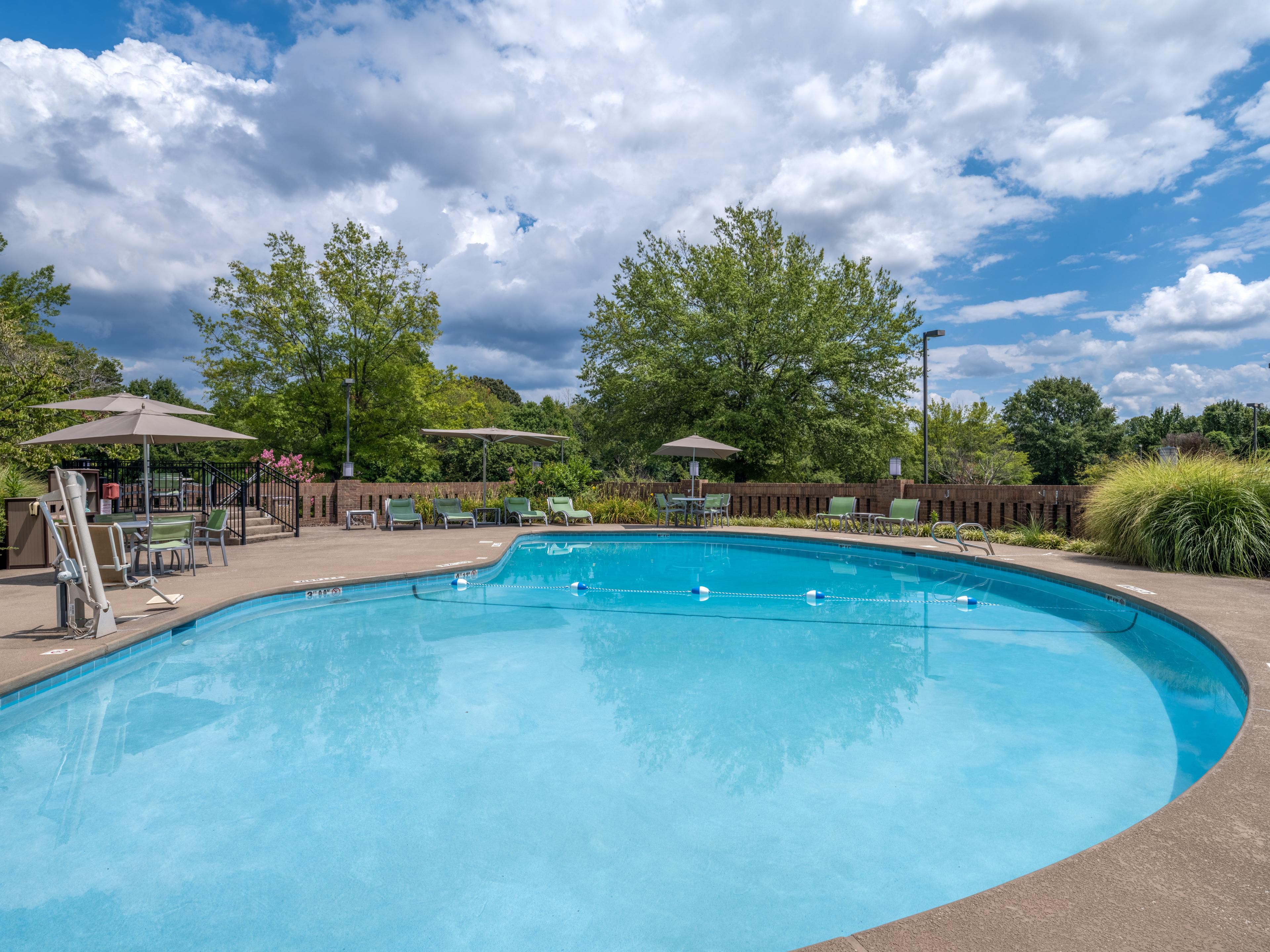 Our swimming pool is a perfect retreat for health and wellness.