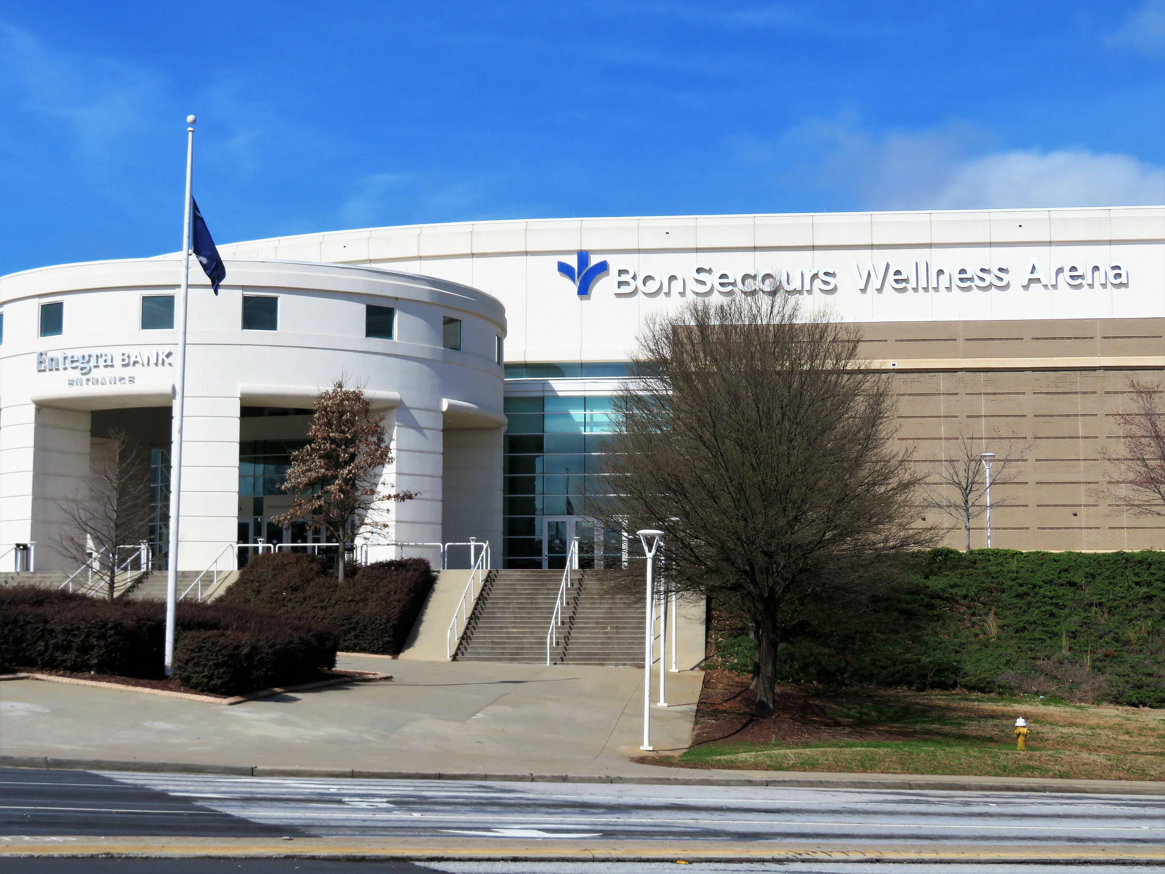 Our hotel is located seven miles from Greenville's Bon Secours Wellness Arena.  Home to Greenville's concerts, special events and the Swamp Rabbit Minor League Hockey Team!