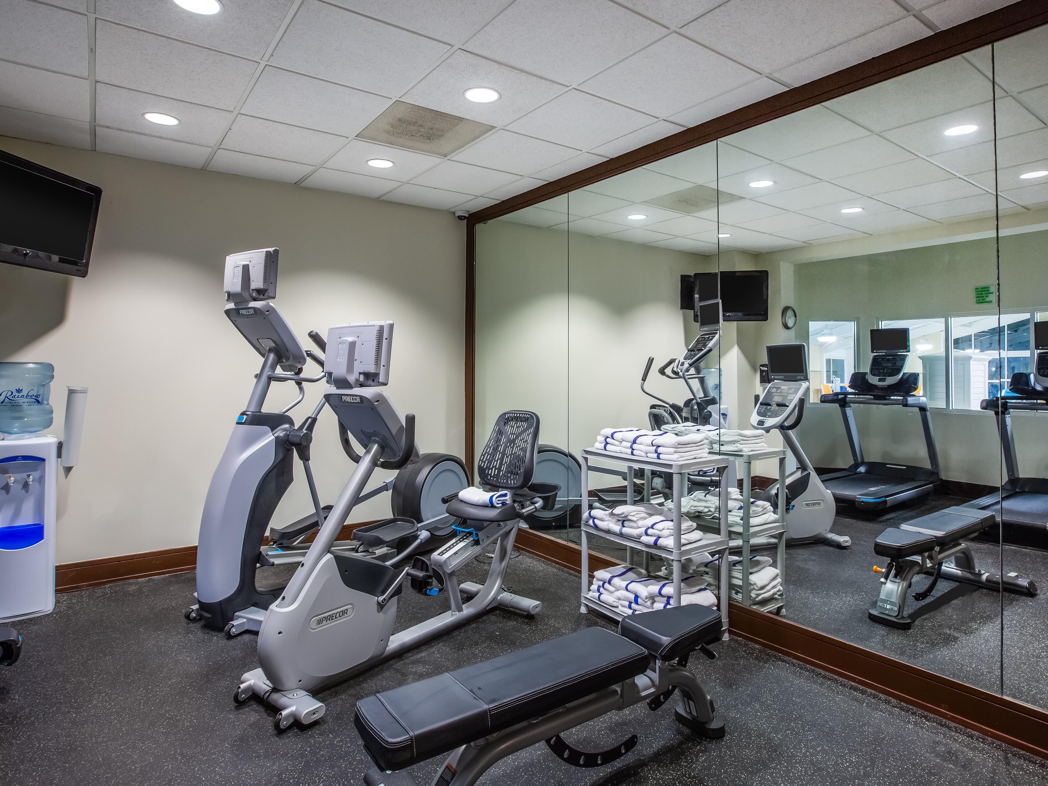 Maintaining your routine while traveling is important, especially when you’re short on time and on the go. We totally get it. Recharge and feel ready for anything with our state of the art fitness center that is open 24 hours a day. 