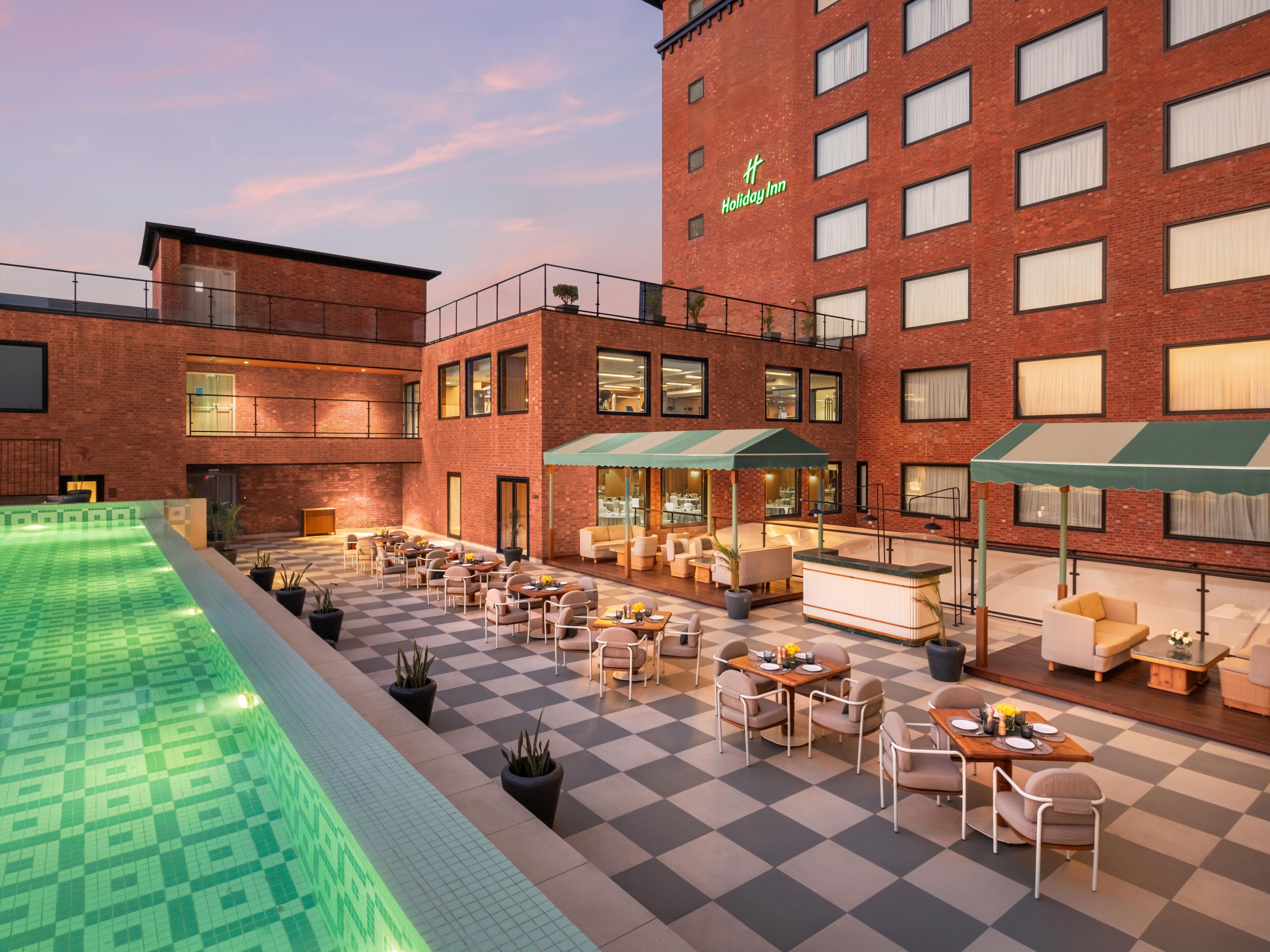 Aquabella Poolside and Deck area