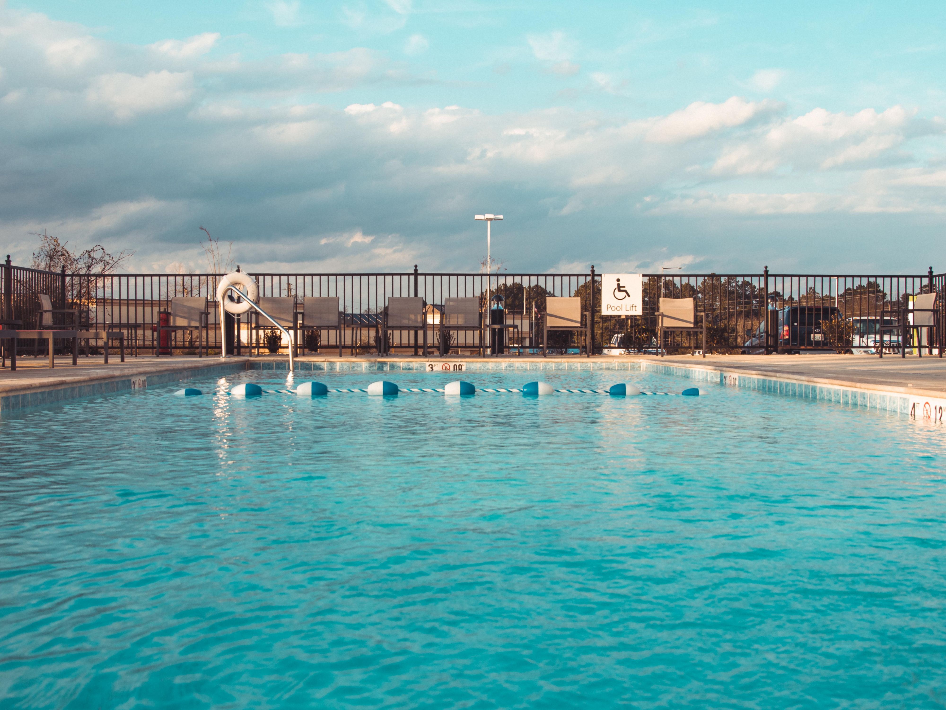 Be sure to enjoy our outdoor, seasonal swimming pool. Have fun, get some exercise, and relax on the pool patio while staying with us!