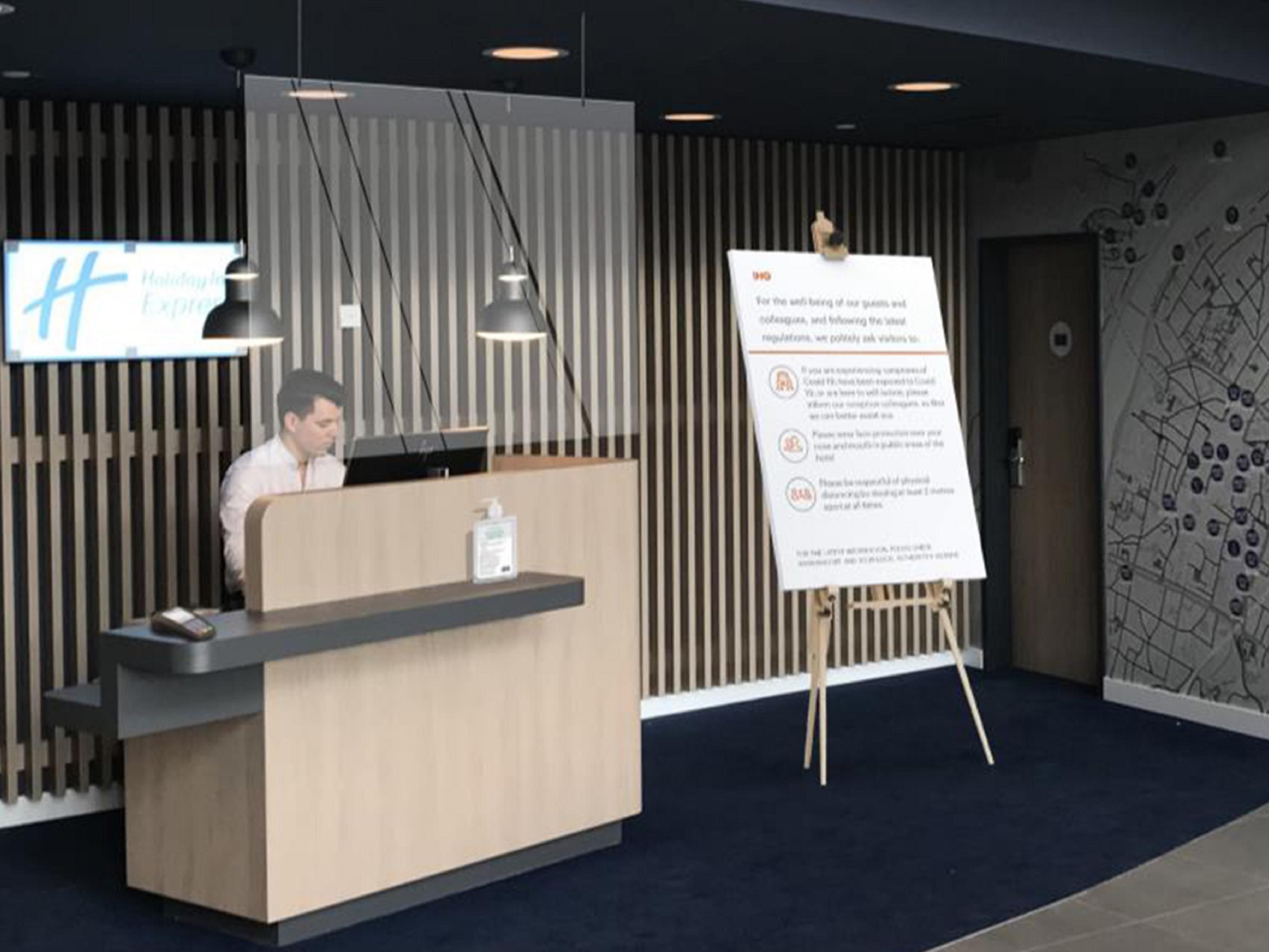 The safety of our guests and employees is our number one priority and we would like to re-assure you that measures are in place to provide a clean, safe and welcoming environment in our hotel. Find out more by clicking 'Learn More' below. 
