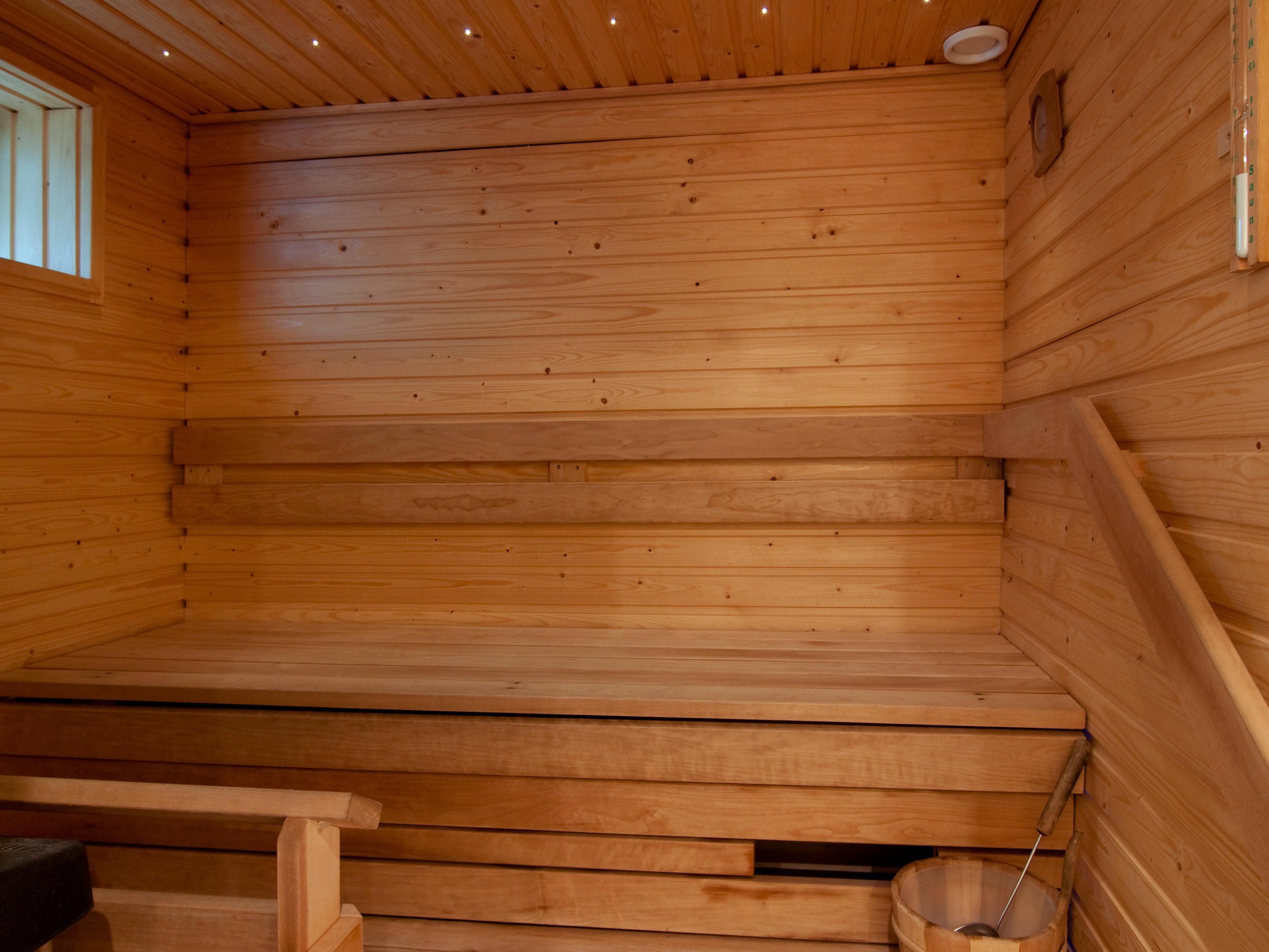 Enjoy Finnish sauna as complimentary for guests