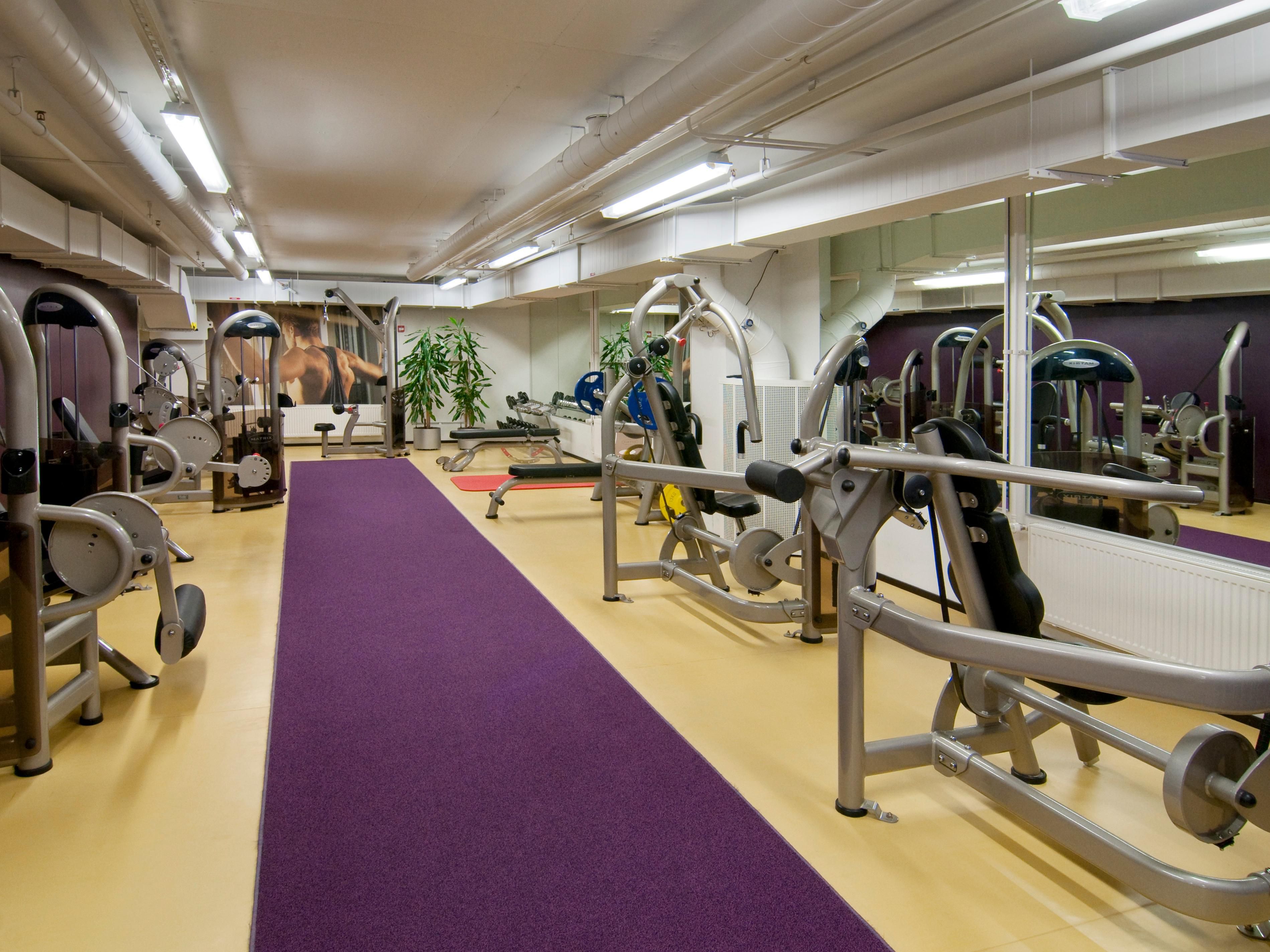 Work out in our well equipped MiniGym