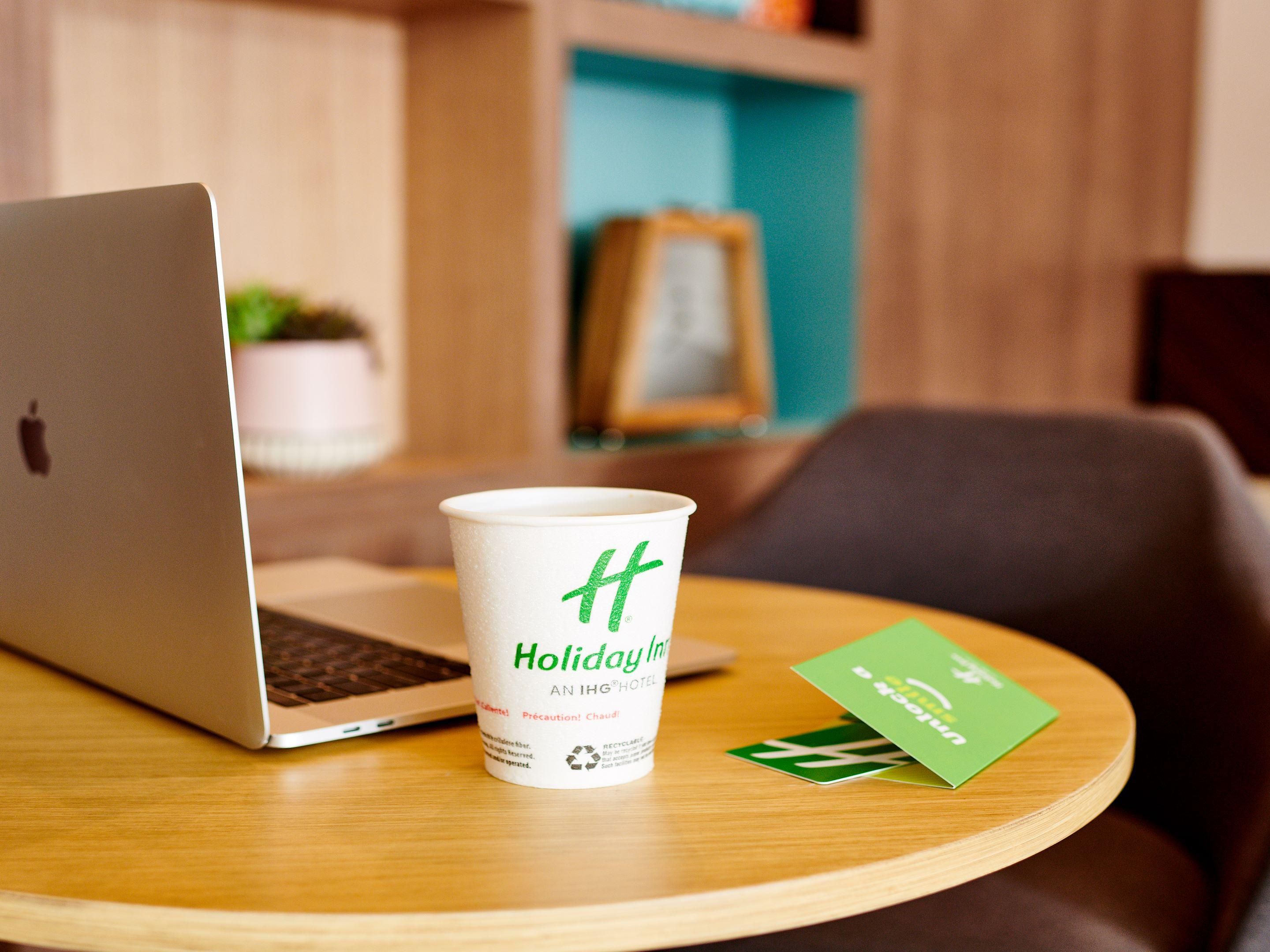 Plug into our fast, complimentary Wi-Fi to make the most of your time online -- for work or play.