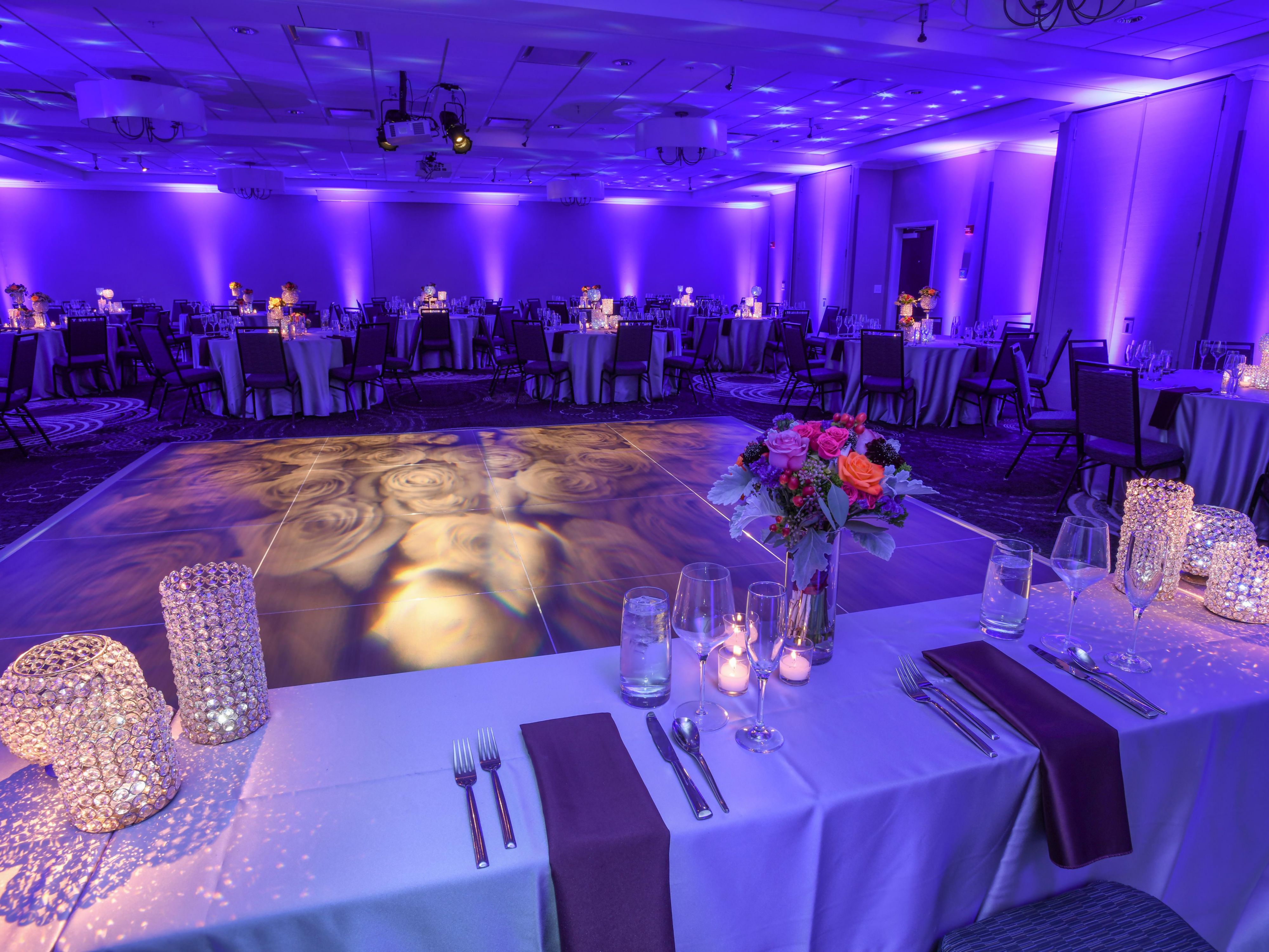 Wedding event set up