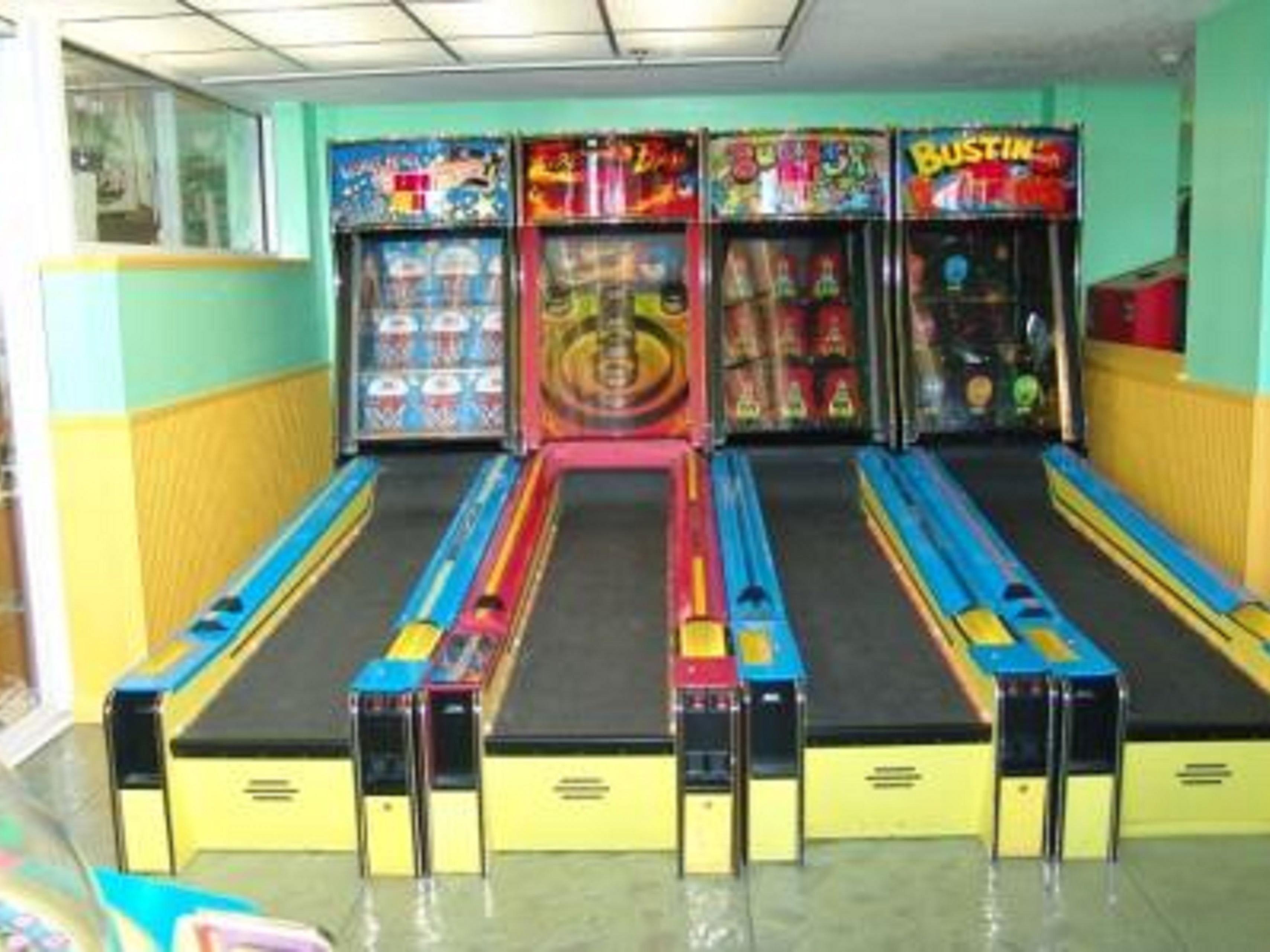 Gameroom in the hotel