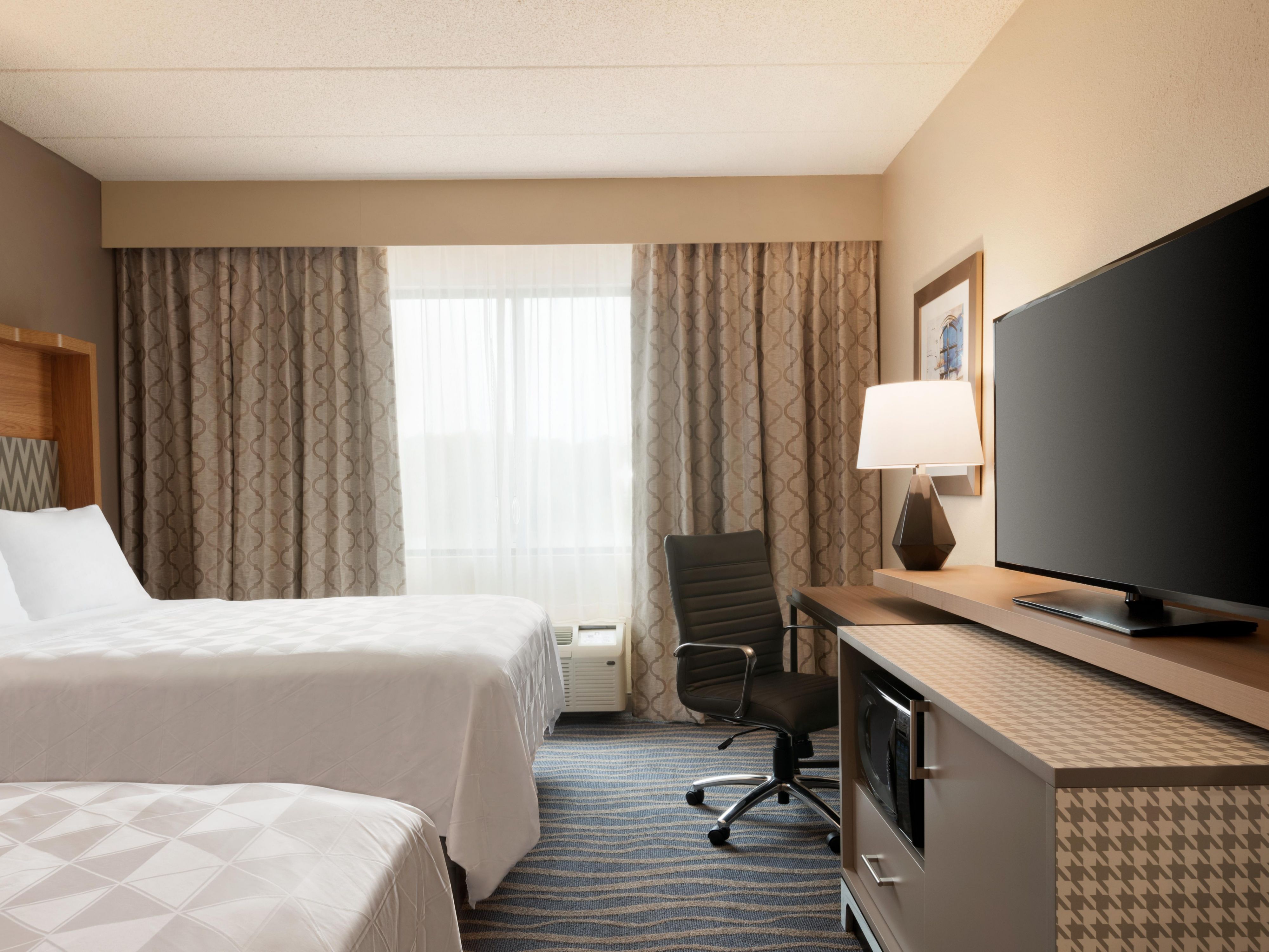 Be productive in the comfort of your own room with free WiFi.
