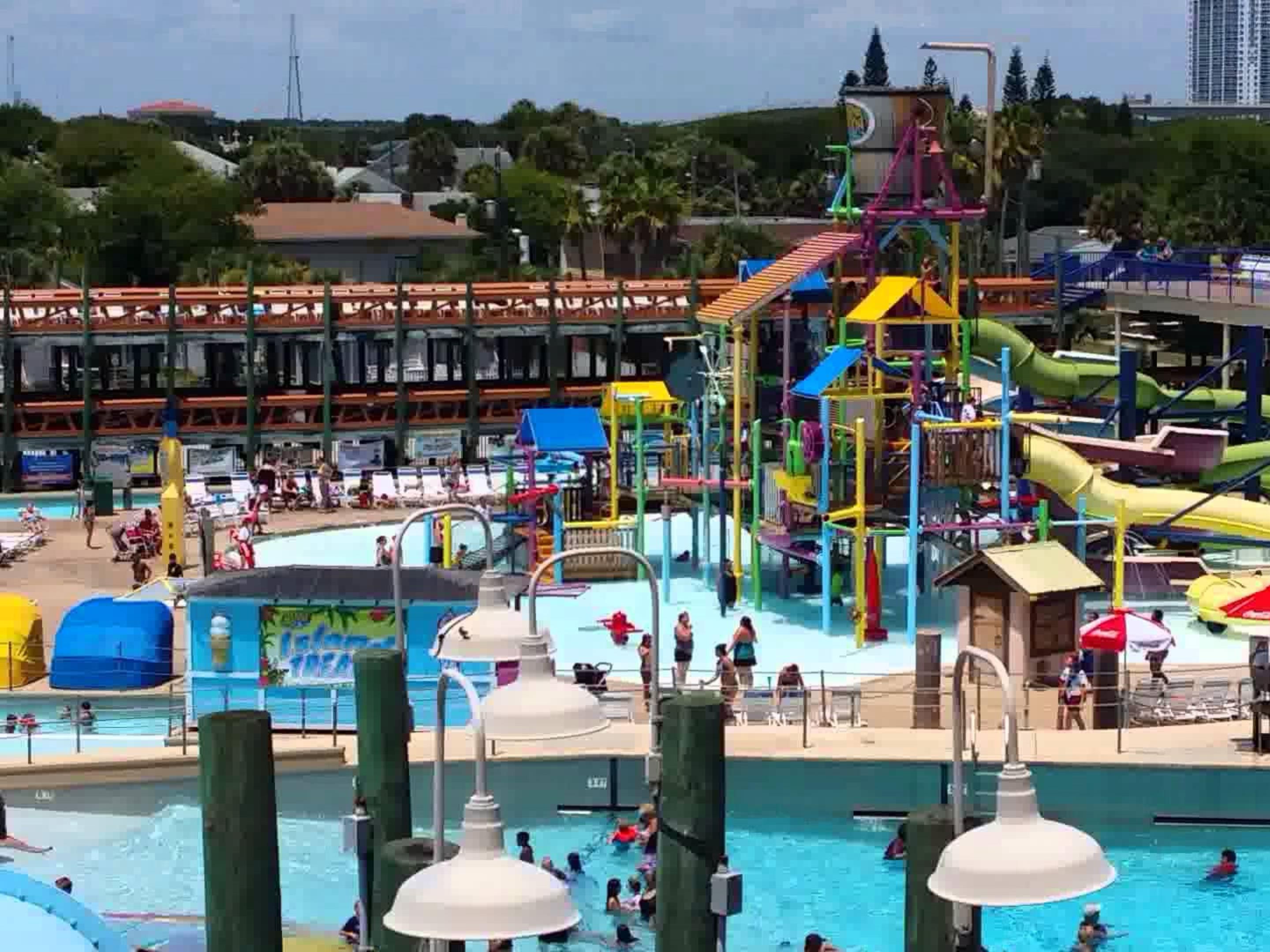 Spend a day at this family-friendly water park with go-karts, mini-golf, an arcade, laser tag & a climbing wall. Located just 1 mile from our hotel.
