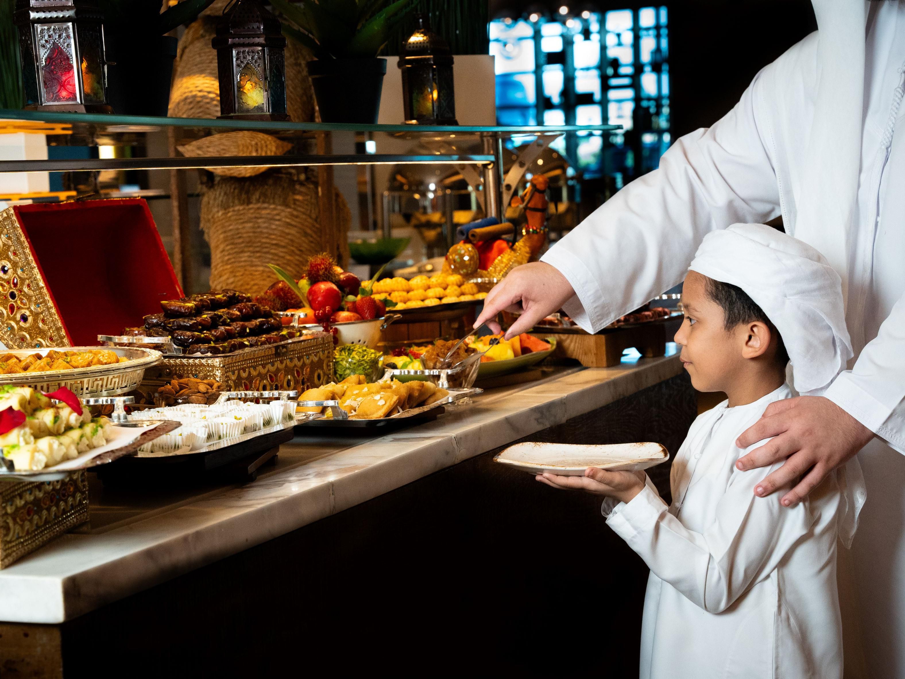 Celebrate the spirit of the blessed month with Iftar at Sirocco, perfect for the entire family.