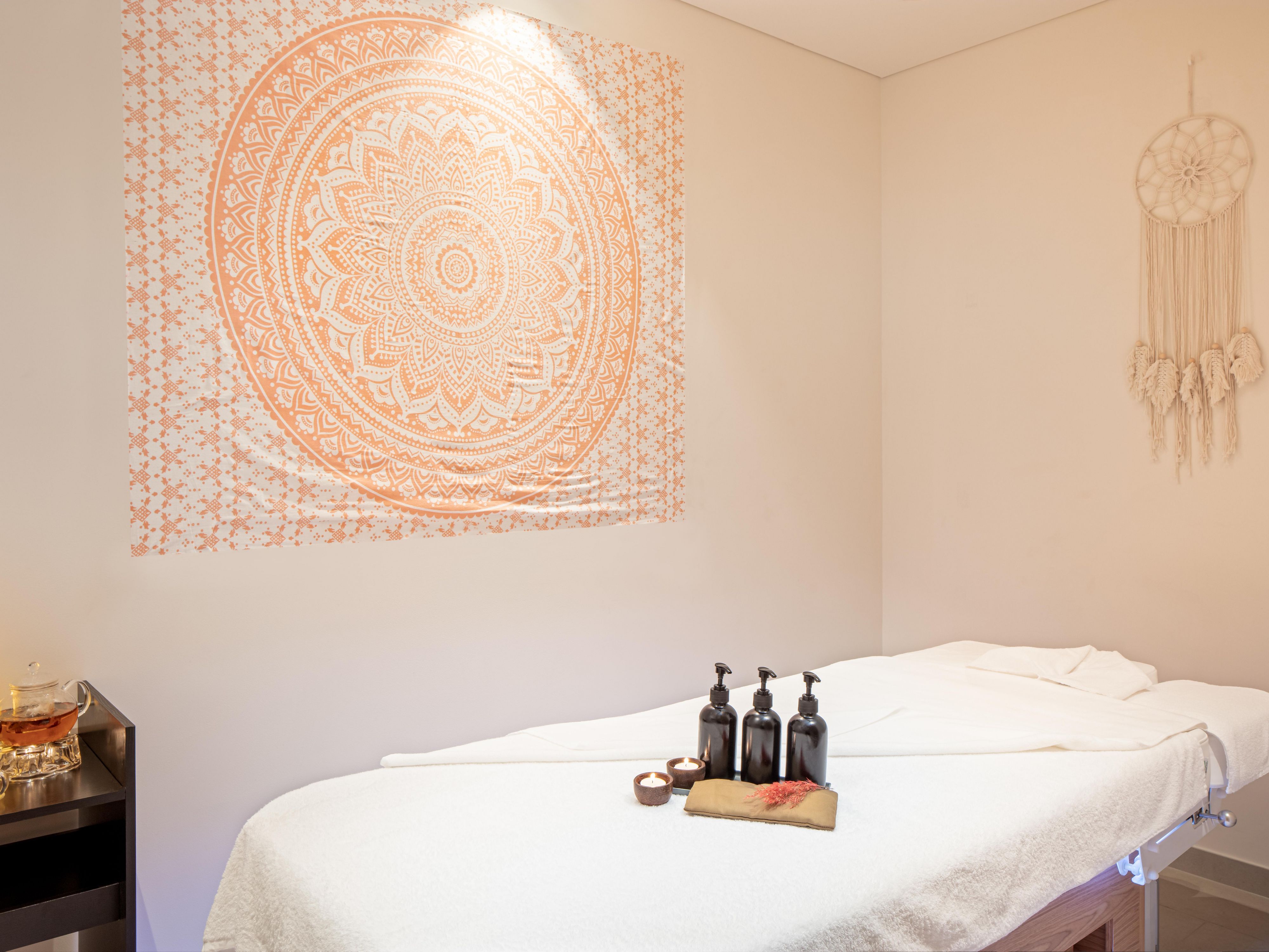 Unwind and indulge in tranquil spa services and facilities. Explore our soothing signature treatments. Indulge in a blissful escape at our hotel spa, where you'll discover a serene oasis of relaxation and rejuvenation. Our expert therapists offer a range of luxurious treatments, from invigorating massages and facials to soothing body wraps.