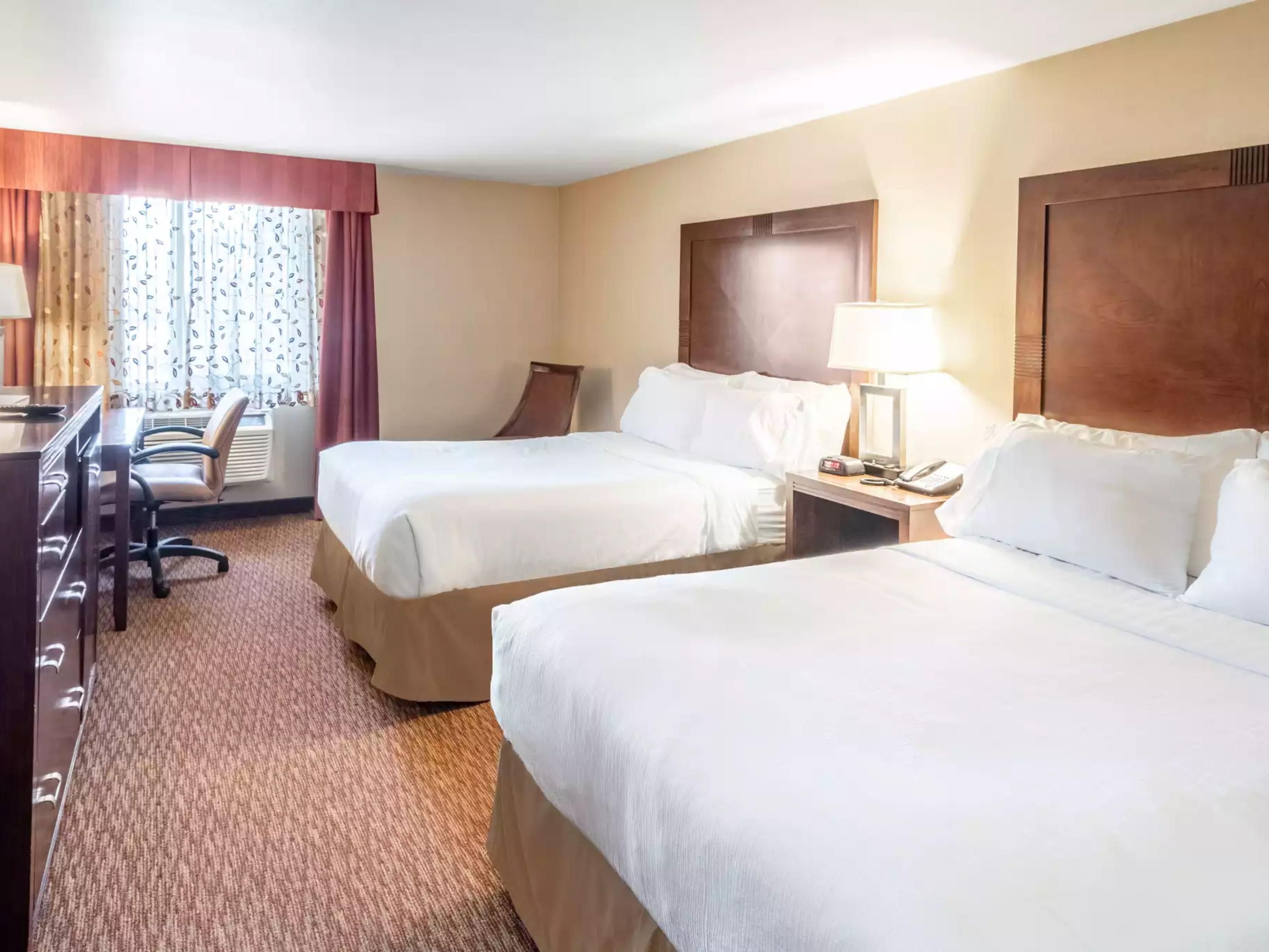 We’re committed to high levels of cleanliness. That means clean, well-maintained rooms that meet our standards, or we promise to make it right. Everything in the room has been cleaned using our 50-point checklist.