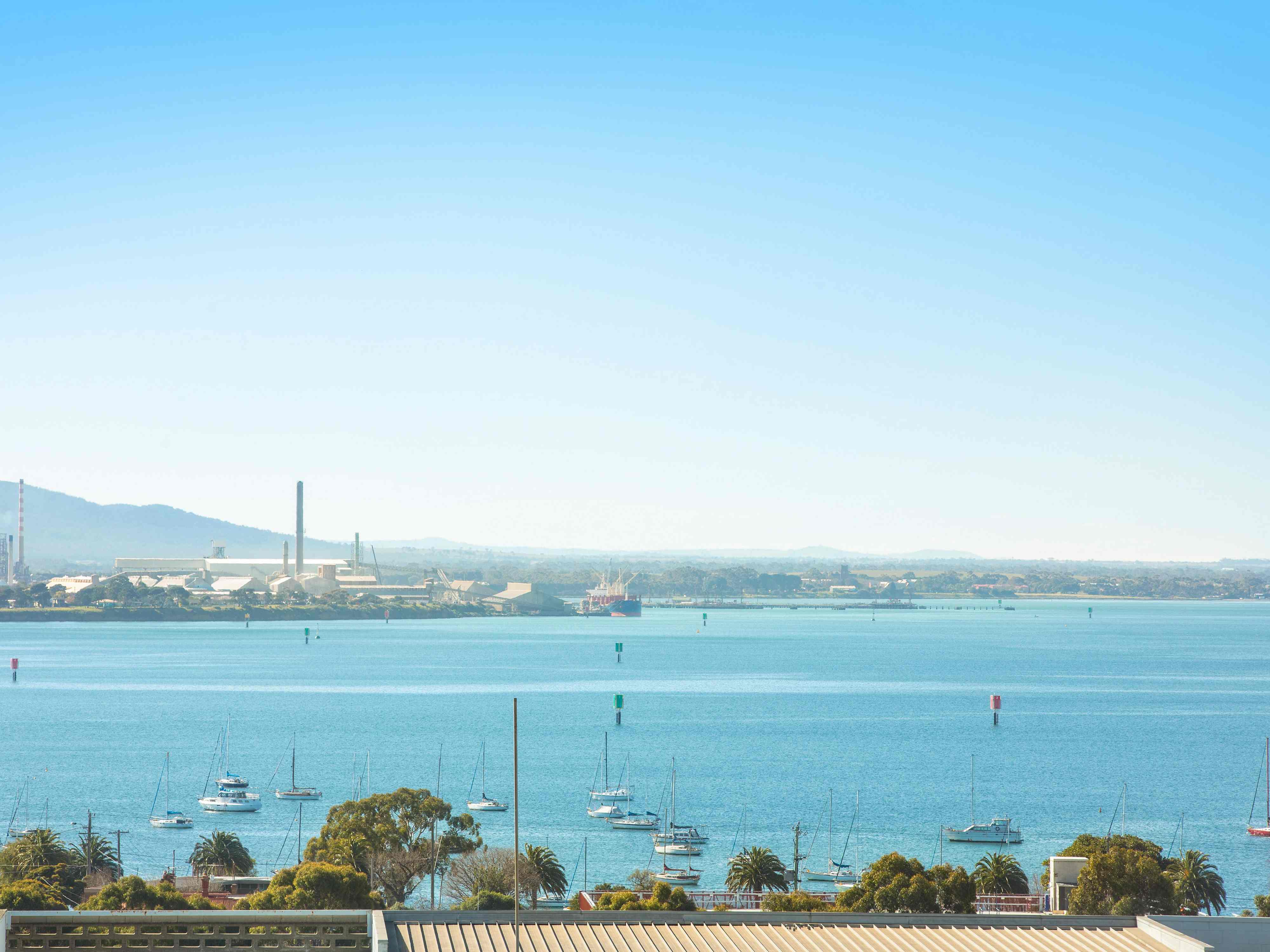 Take in the views from Holiday Inn & Suites Geelong over Corio Bay