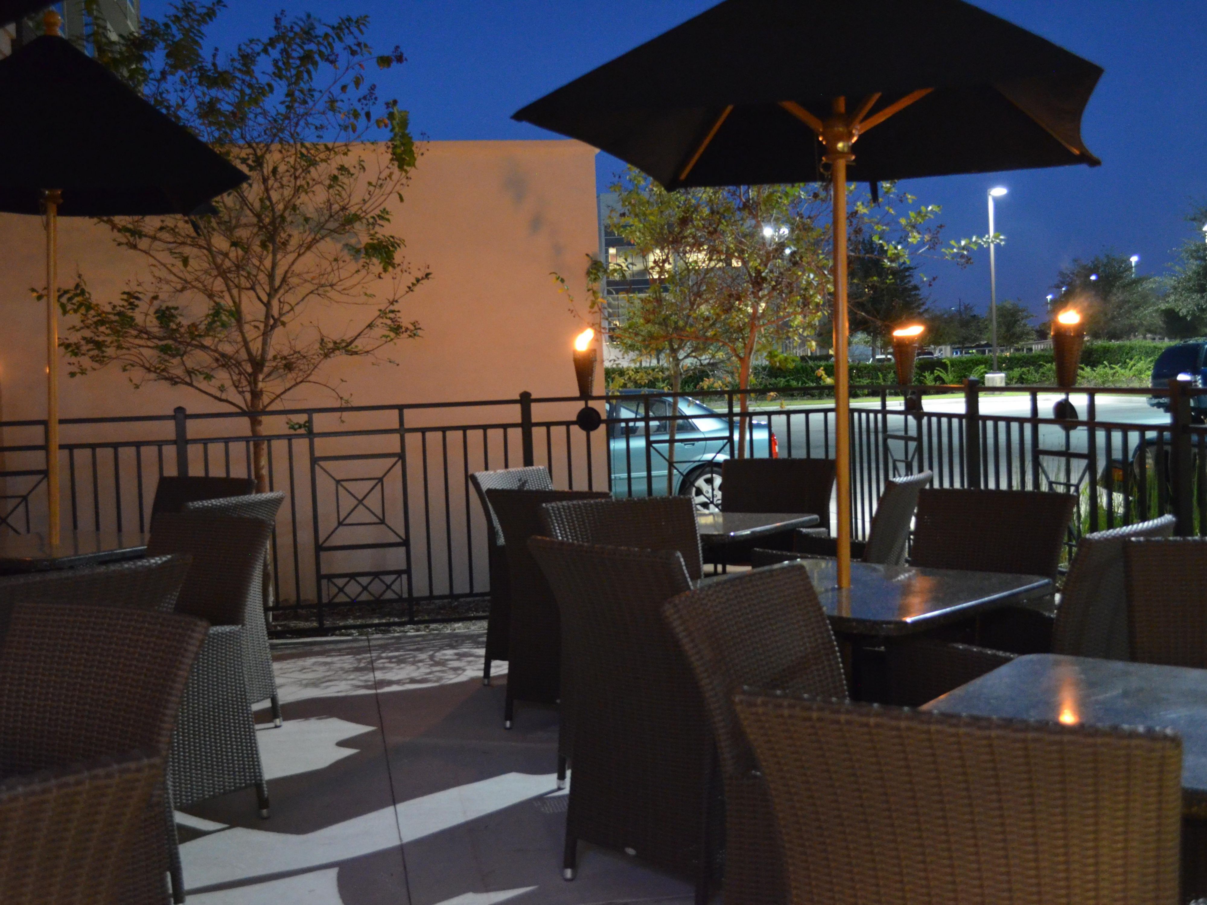 Have a relaxing evening on the terrace of our Guest Patio.