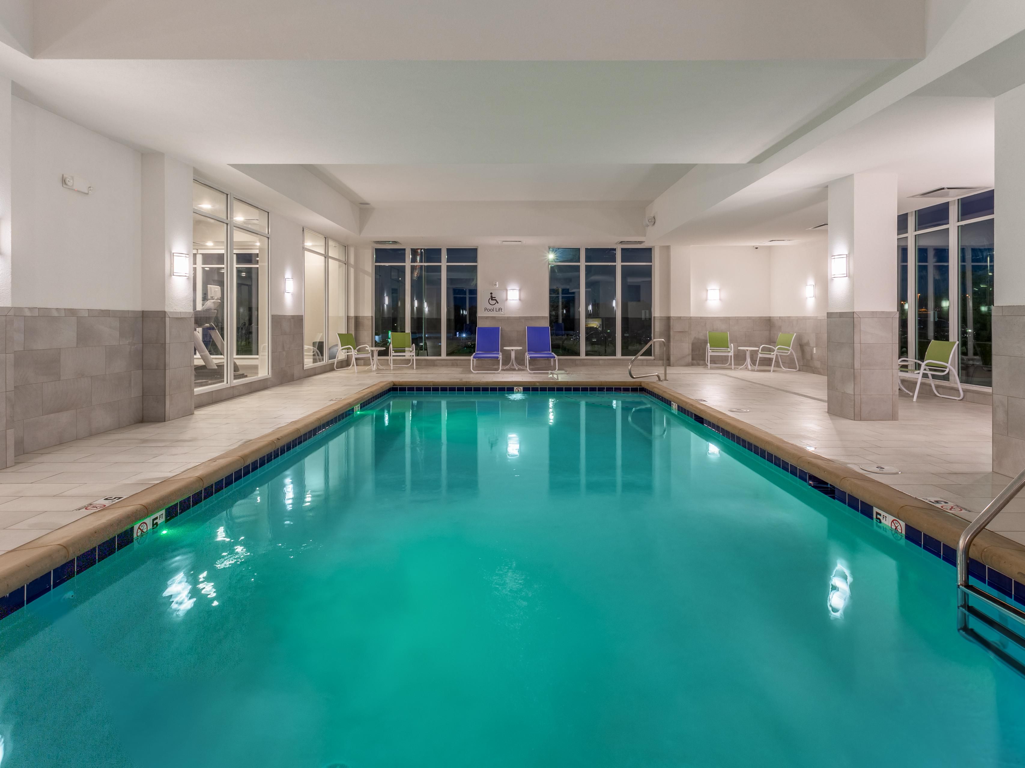 Our swimming pool is a perfect retreat for health and wellness.