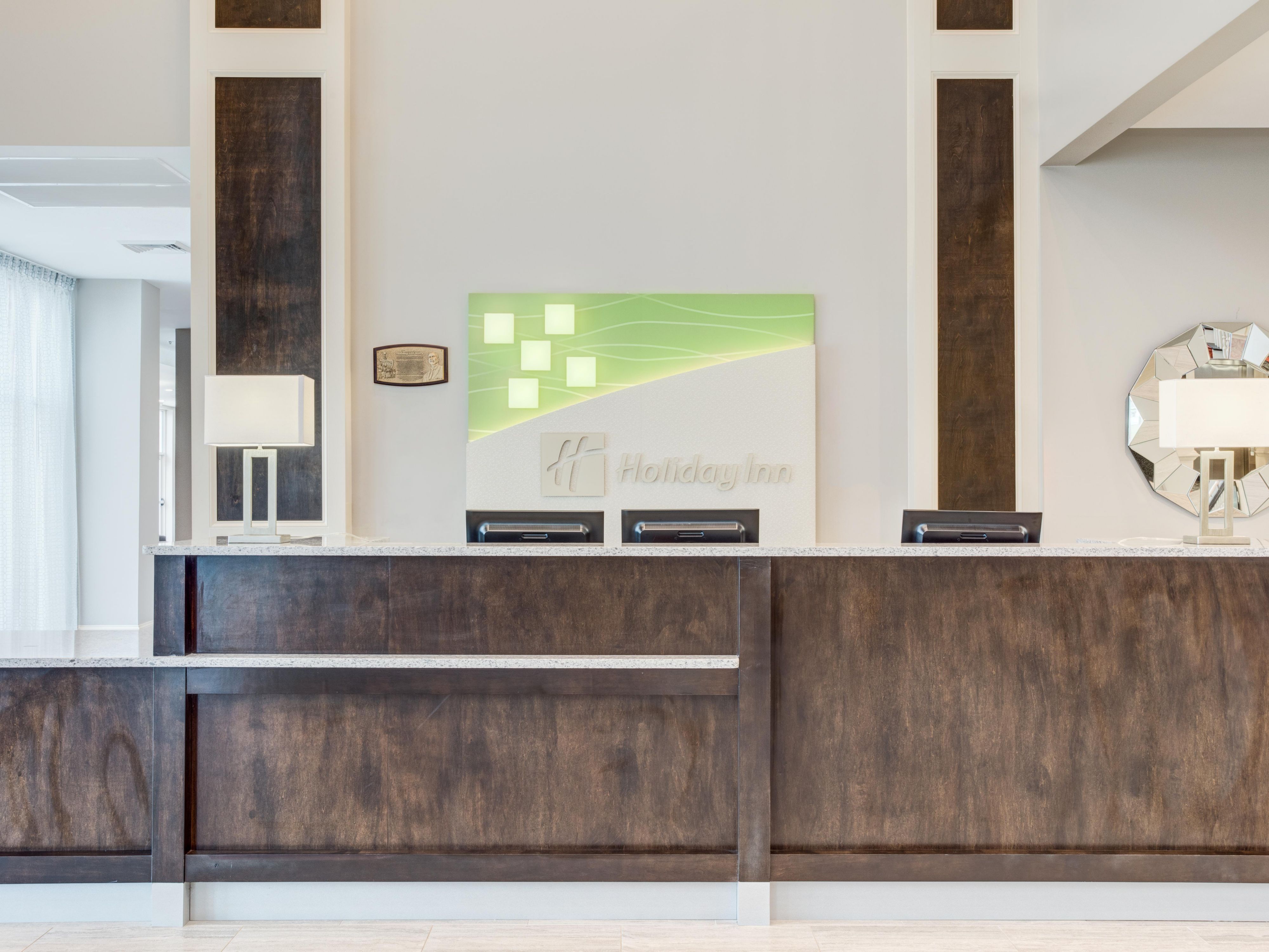 When choosing a venue for your sleeping/meeting needs, you want to know you will receive excellent service. Here at Holiday Inn & Suites Lafayette North, our award winning staff have the trophies to prove that we are second to none in service and quality. 2016 IHG Newcomer Award, 2017 IHG Award for Quality Excellence, and 2018 Quality Excellence.