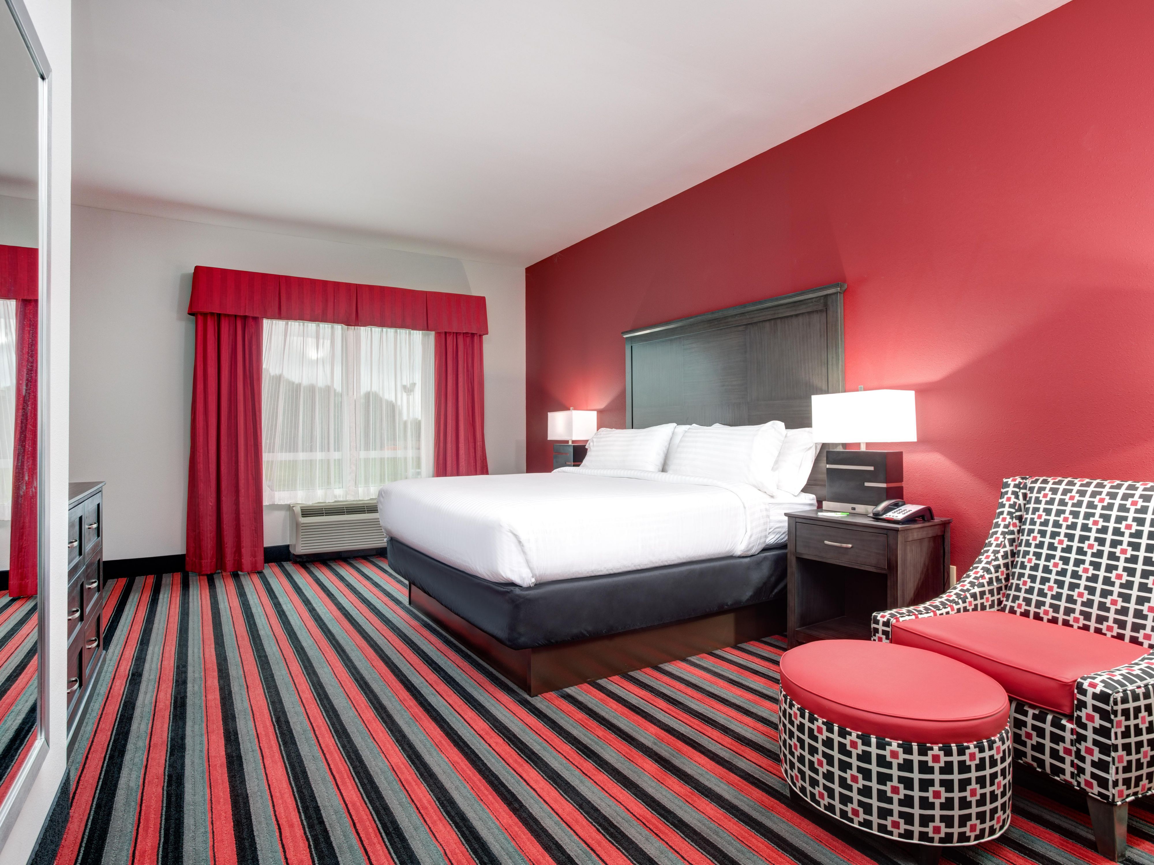 Families love our welcoming atmosphere and thoughtful touches that make traveling easier. Enjoy spacious rooms with sleeper sofas, connecting options, and cribs on request. With a mini fridge for snacks, an indoor pool for play, and attractions like the Children's Museum of Acadiana nearby, our hotel is built for quality time with loved ones.